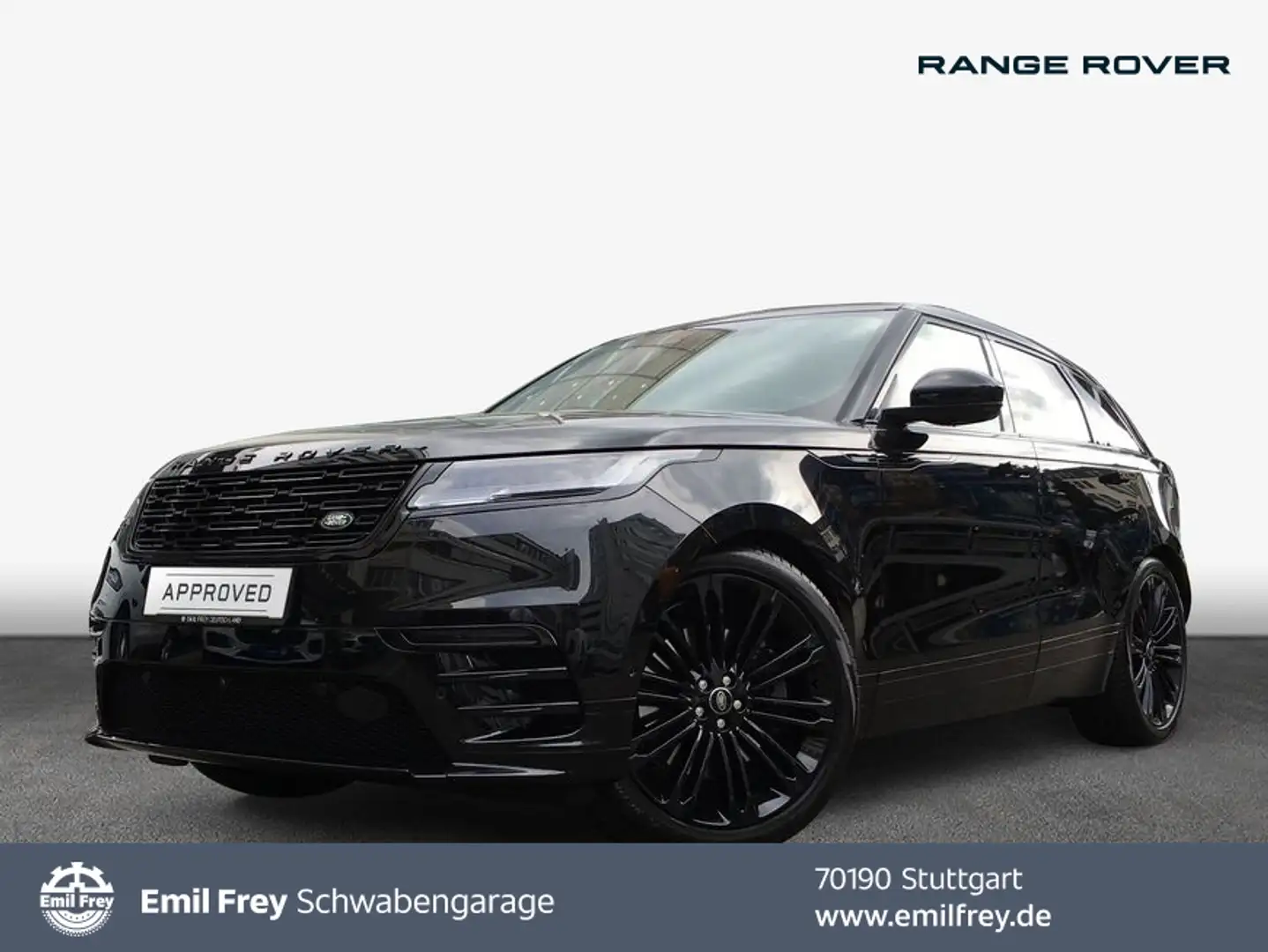 Land Rover Range Rover Velar D300 Dynamic HSE Zwart - 1
