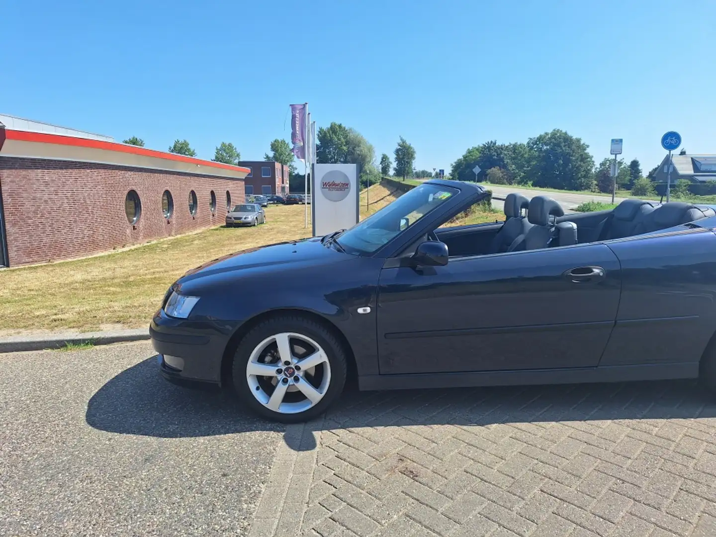 Saab 9-3 Cabrio 1.8t Vector Blauw - 1