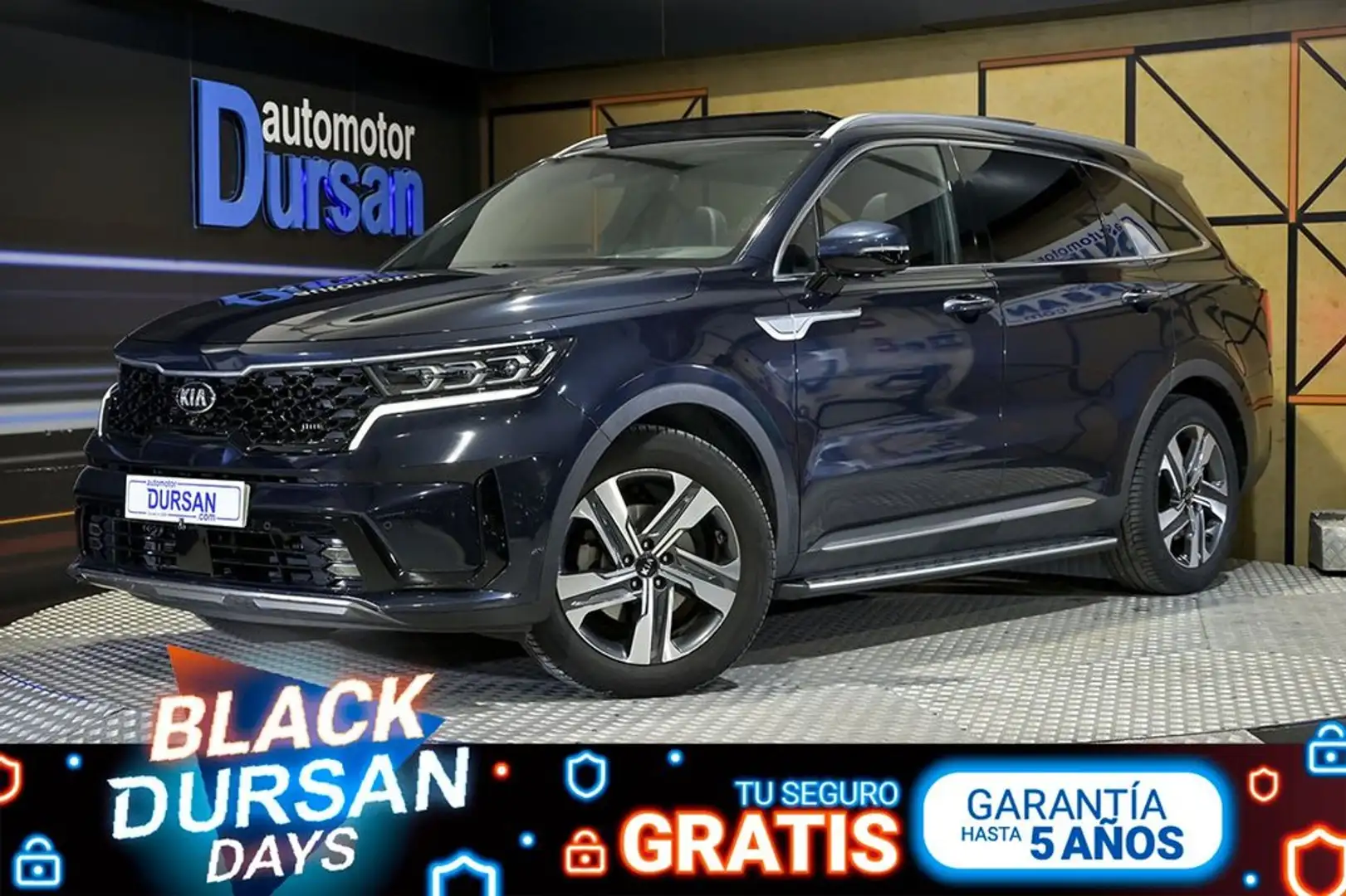 Kia Sorento 1.6 T-GDi HEV Emotion Pack Luxury 4x2 Blau - 1