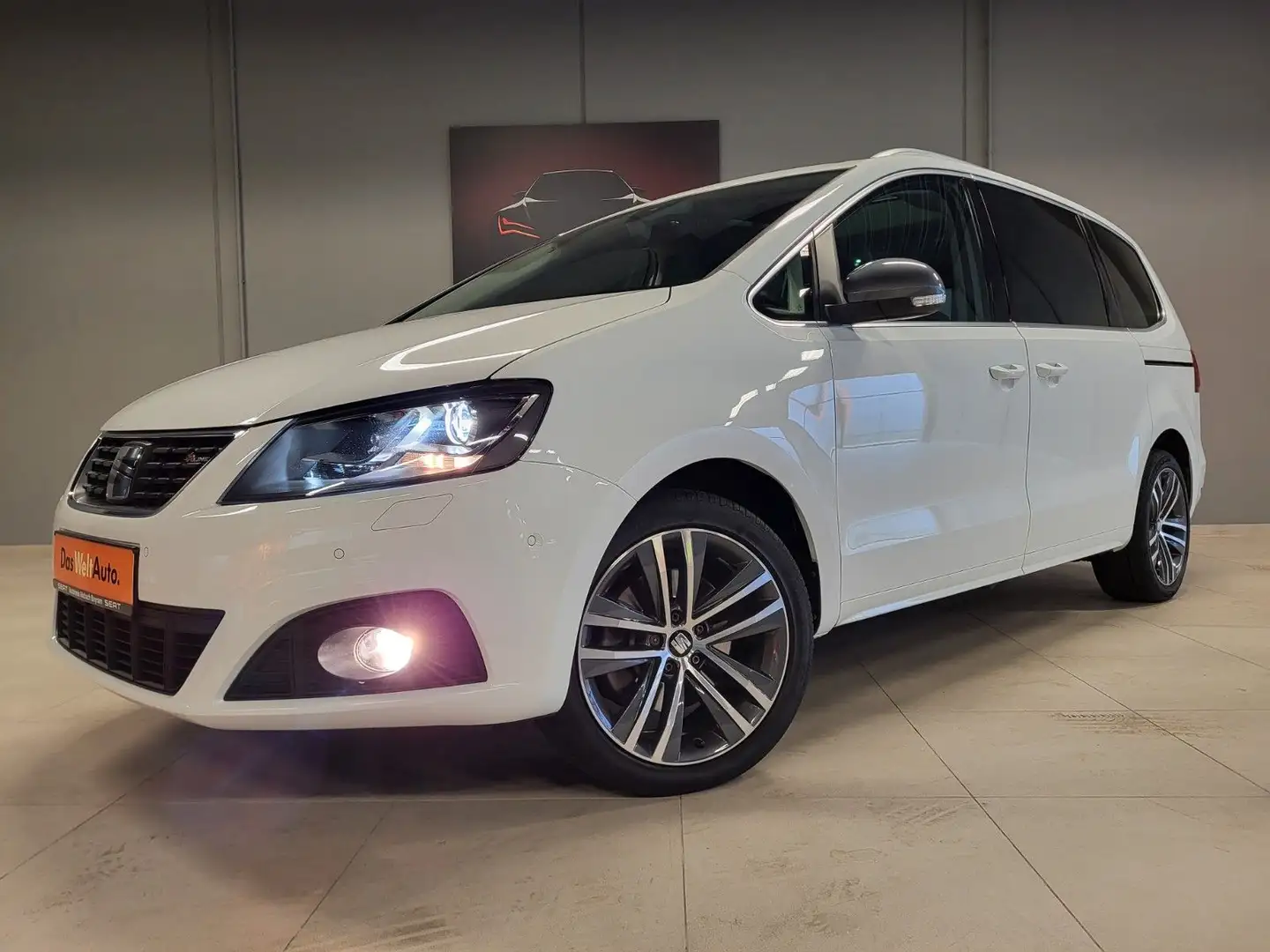SEAT Alhambra "FR-Line" 1.4 TSI DSG *7-Sitzer*AHK* Weiß - 2