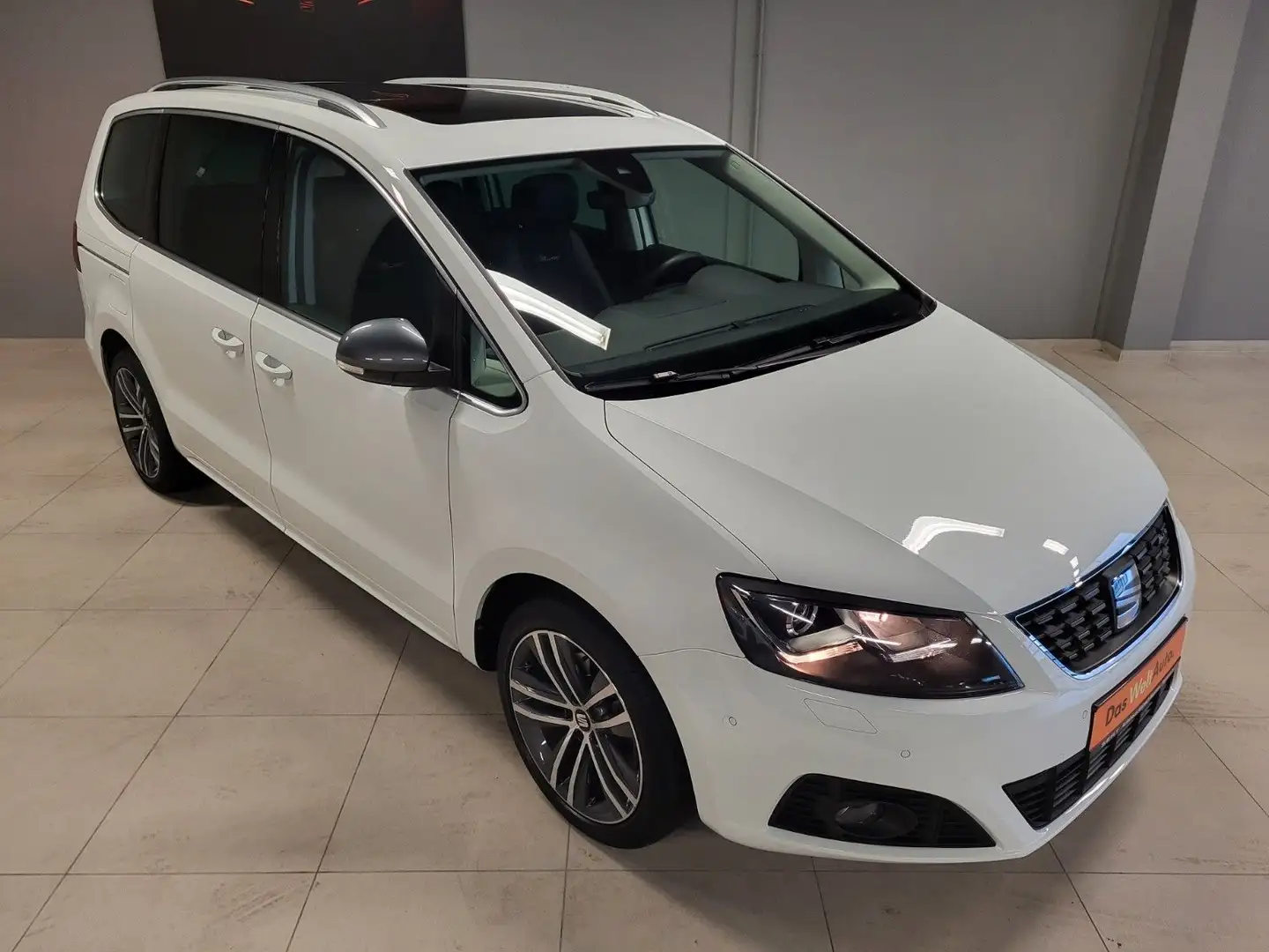 SEAT Alhambra "FR-Line" 1.4 TSI DSG *7-Sitzer*AHK* Weiß - 1