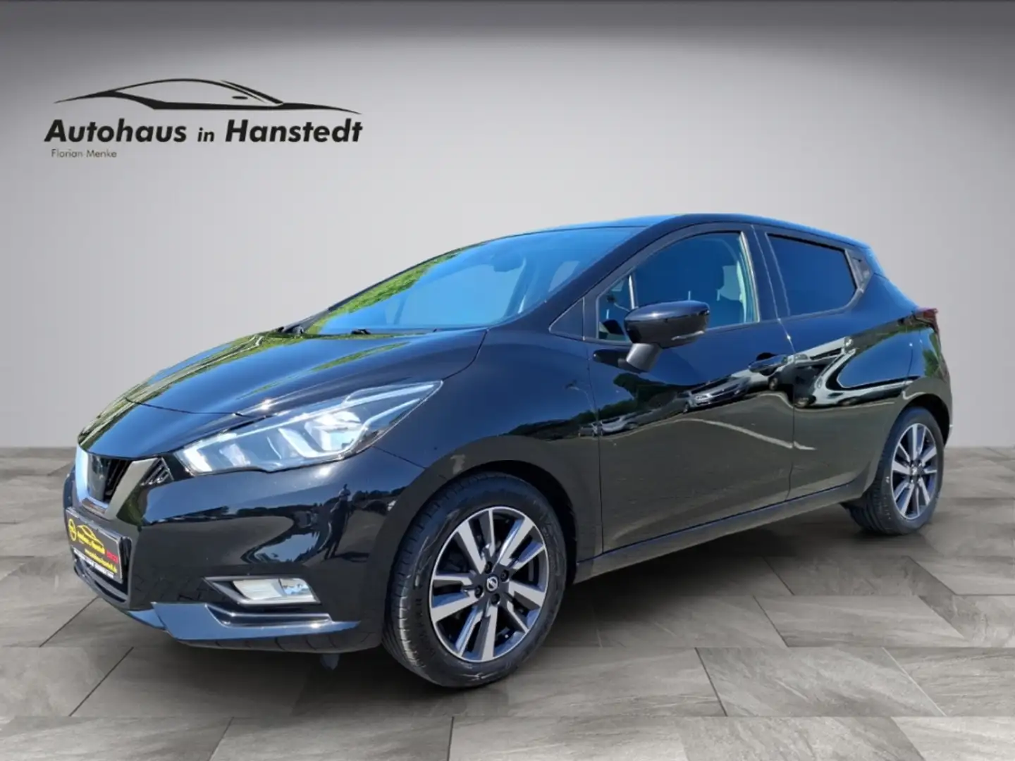Nissan Micra 1.0 N-WAY 71PS 5 türig HU Neu Garantie Inspektion Schwarz - 1