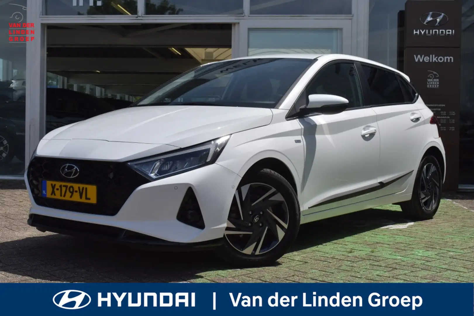 Hyundai i20 1.0 T-GDI Premium Led/Bose/Climate/Pdc/Navi/Rijkla Wit - 1