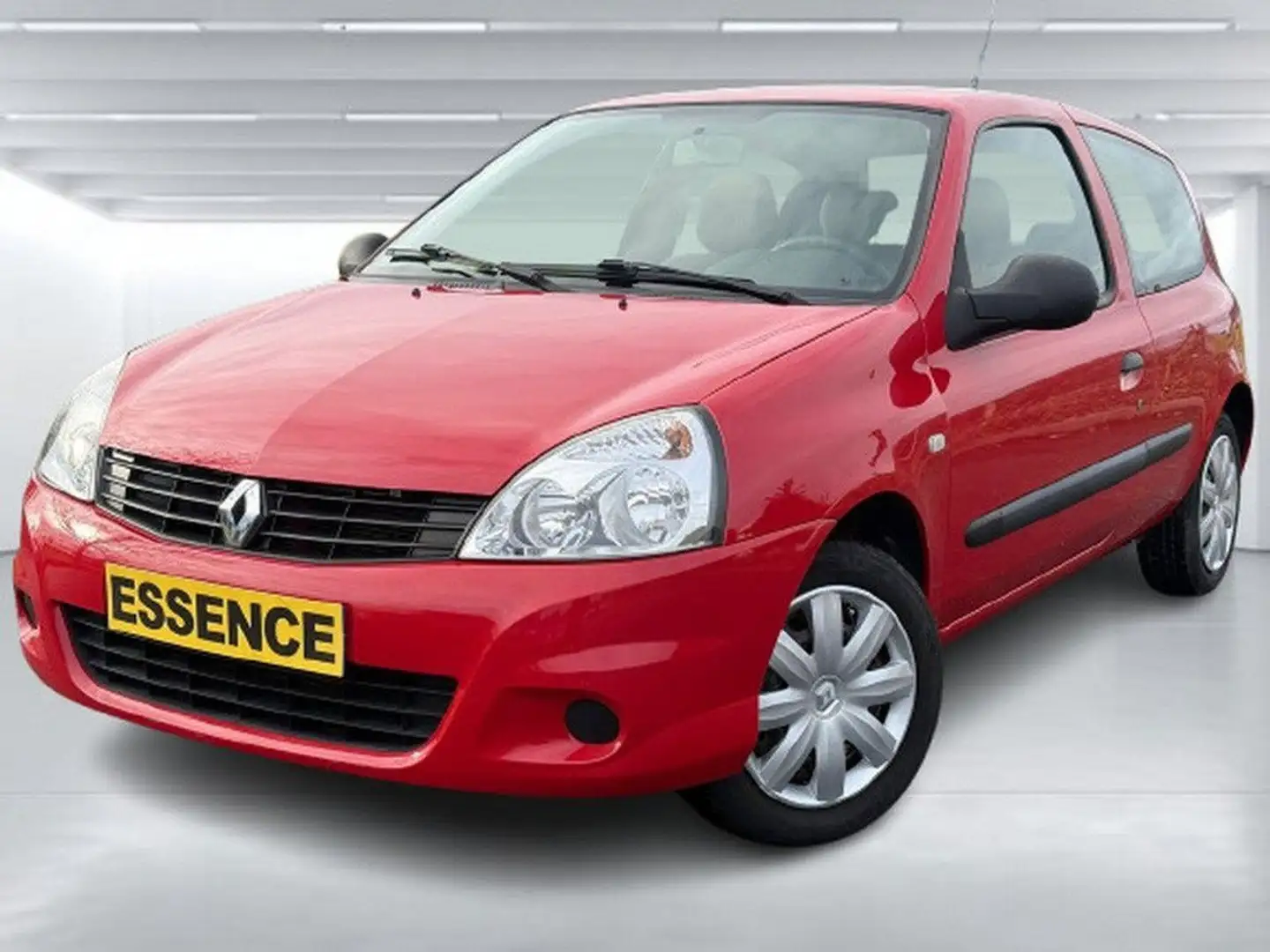 Renault Clio II Campus II - 1.2i 8V 60ch (4 cv) BVM5 Rouge 3 Po Rood - 1