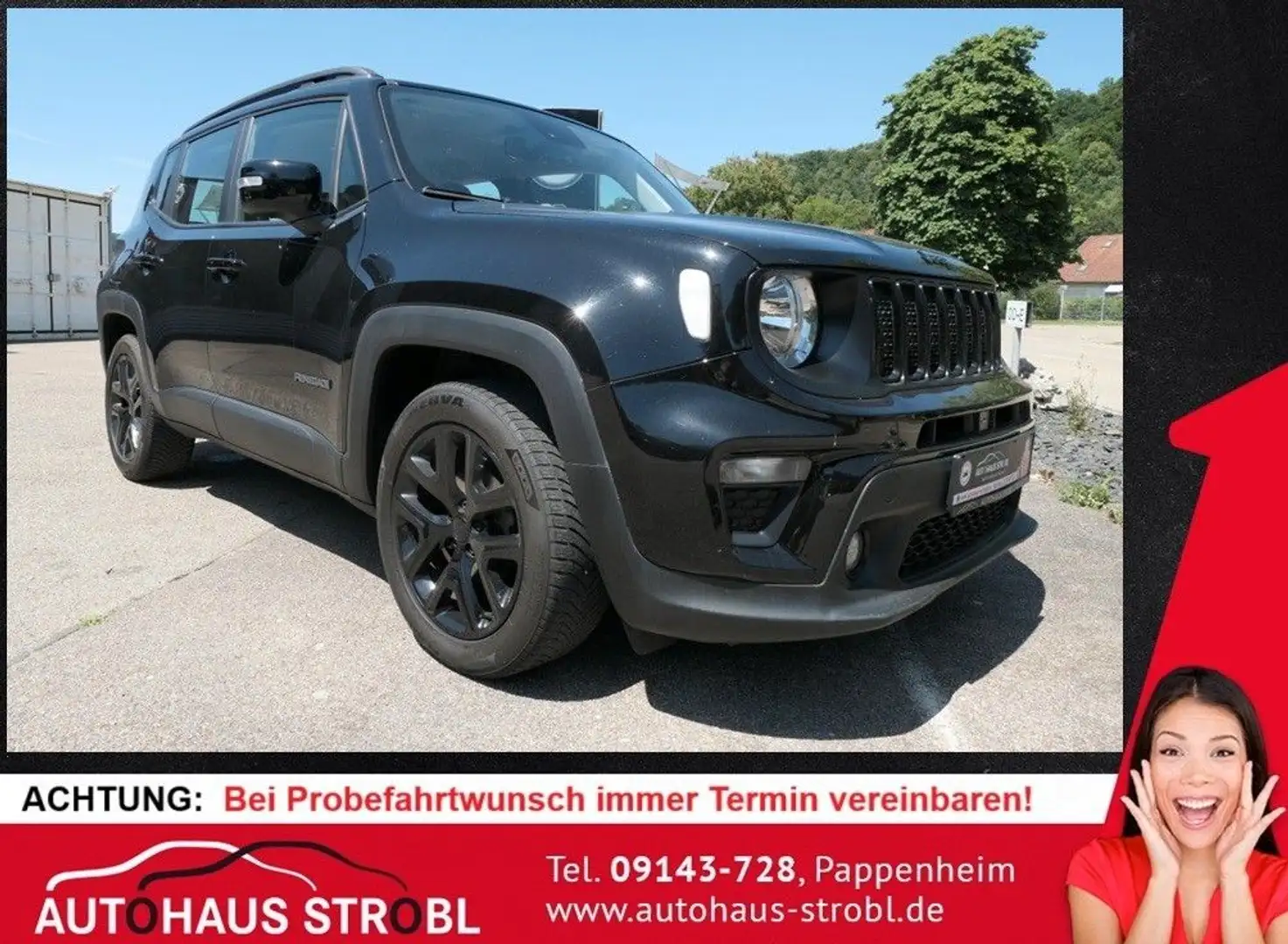 Jeep Renegade 1.0 Night Eagle/ PDC/ GRA/ / FSE/ DAB+ Schwarz - 1