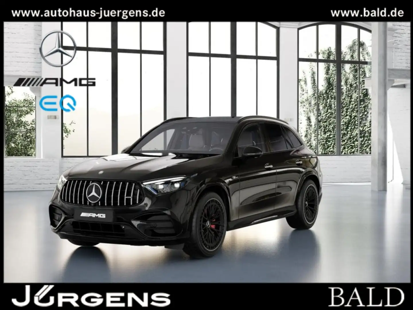 Mercedes-Benz GLC 63 AMG S E PERFORMANCE Pano/Burm/HUD/Distr Siyah - 1