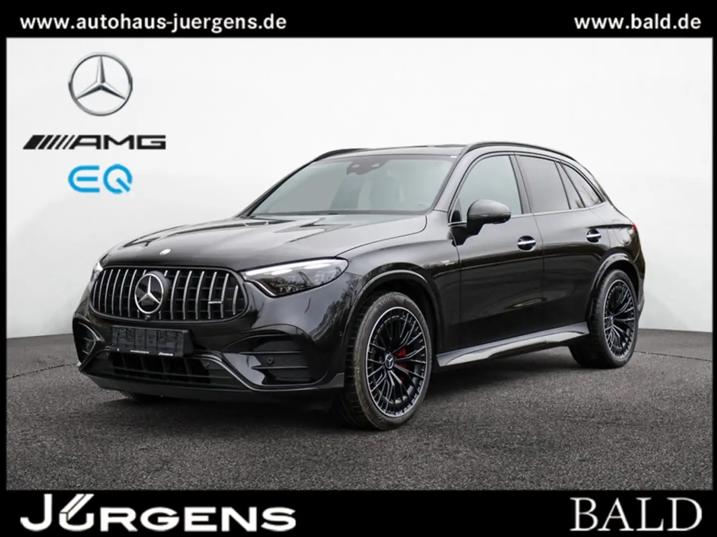 Mercedes-Benz GLC 63 AMG S E PERFORMANCE Pano/Burm/HUD/Distr Schwarz - 1