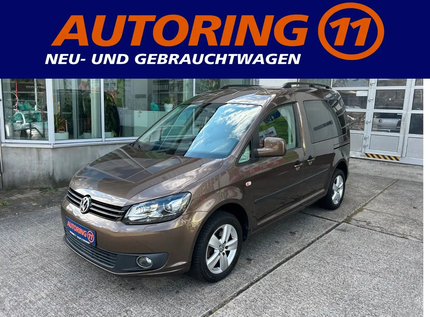 Volkswagen Caddy 2.0 TDI Comfortline XENON*NAVI*AHK*7 SITZE Brun - 1