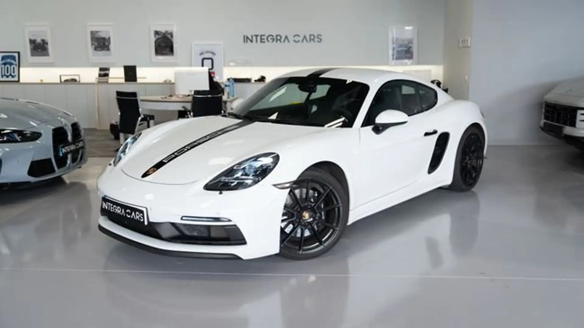 Porsche Cayman 718 GTS Blanc - 2