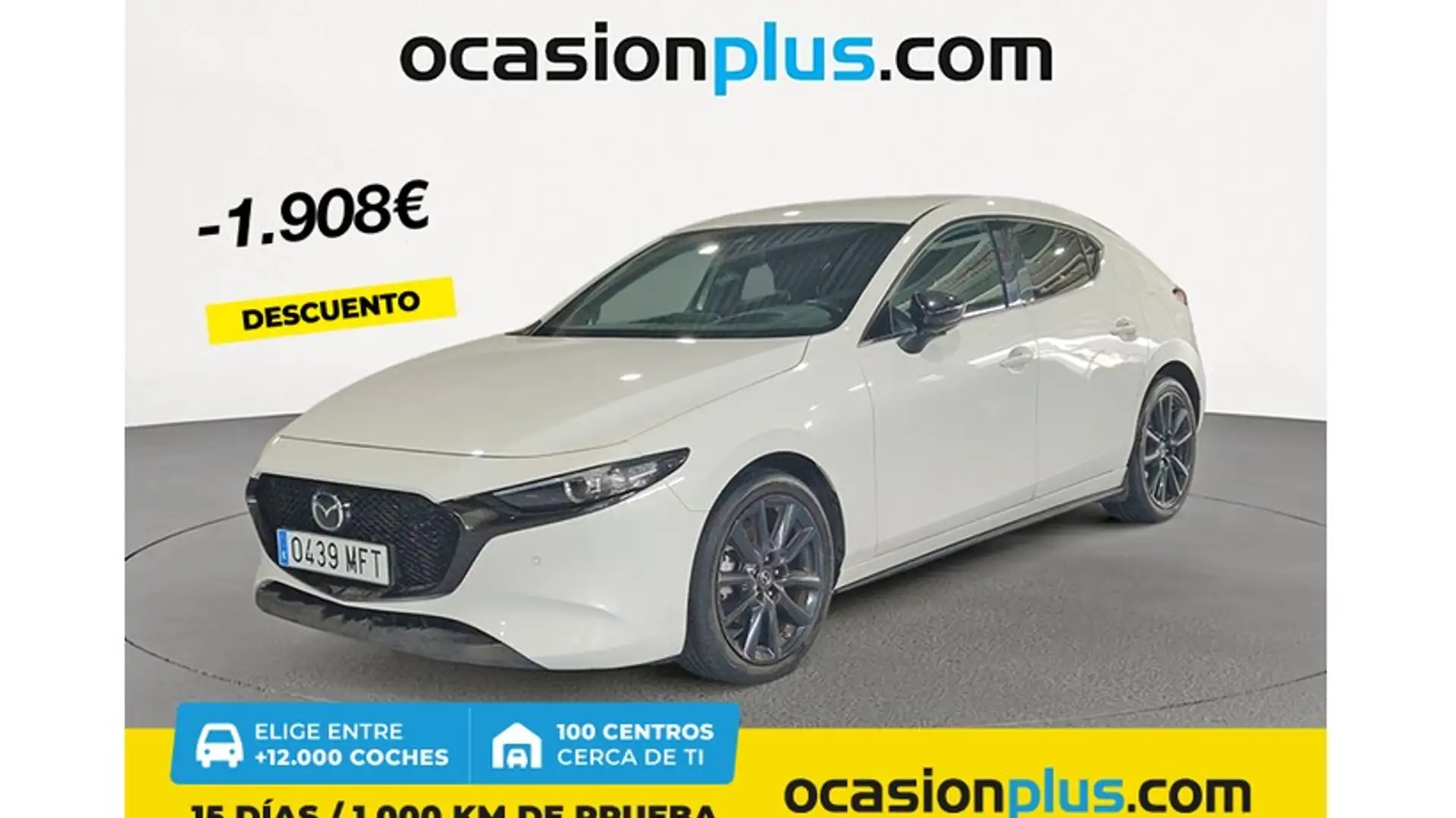 Mazda 3 2.0 e-Skyactiv-G Homura 90kW Blanco - 1