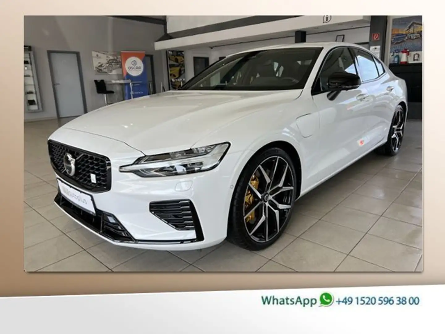 Volvo S60 T8 Polestar Engineered Recharge AWD B&W 360° Wit - 1
