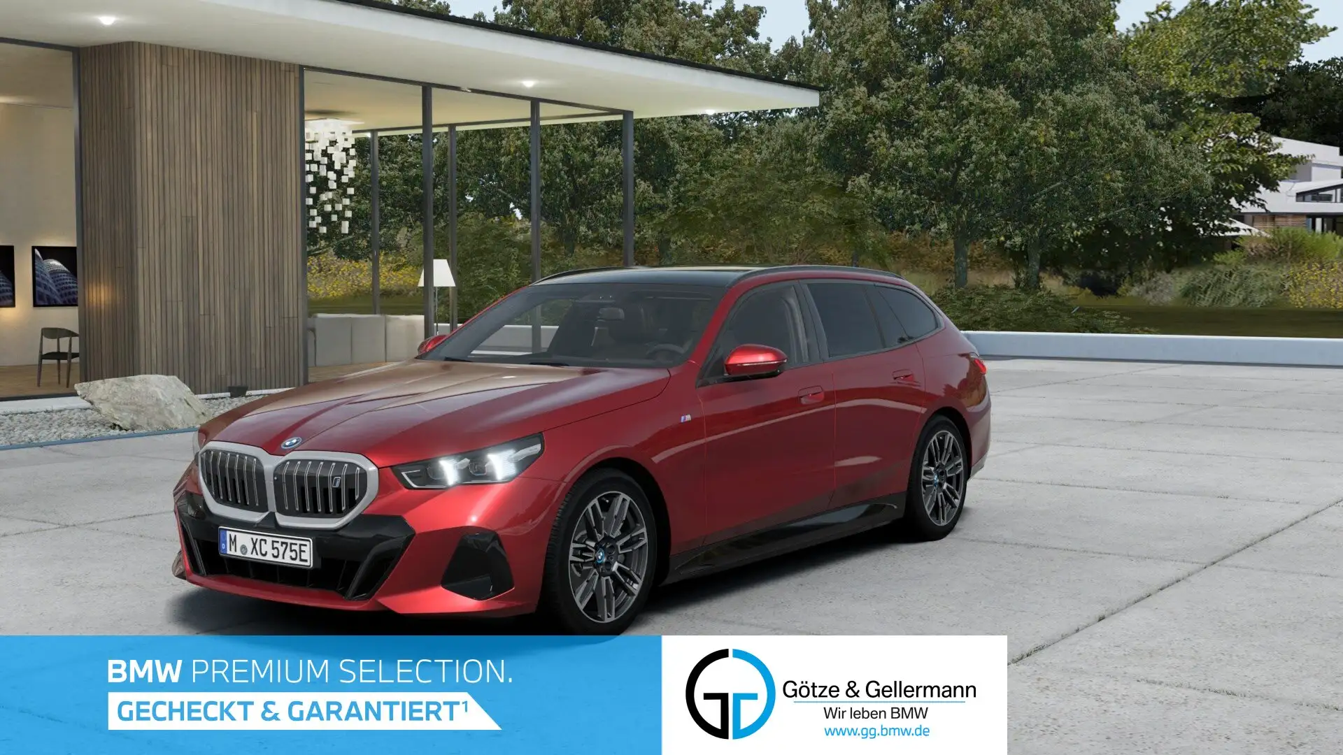 BMW i5 eDrive40 Touring M  // Leas.ab 595EUR,-inkl. Rot - 1