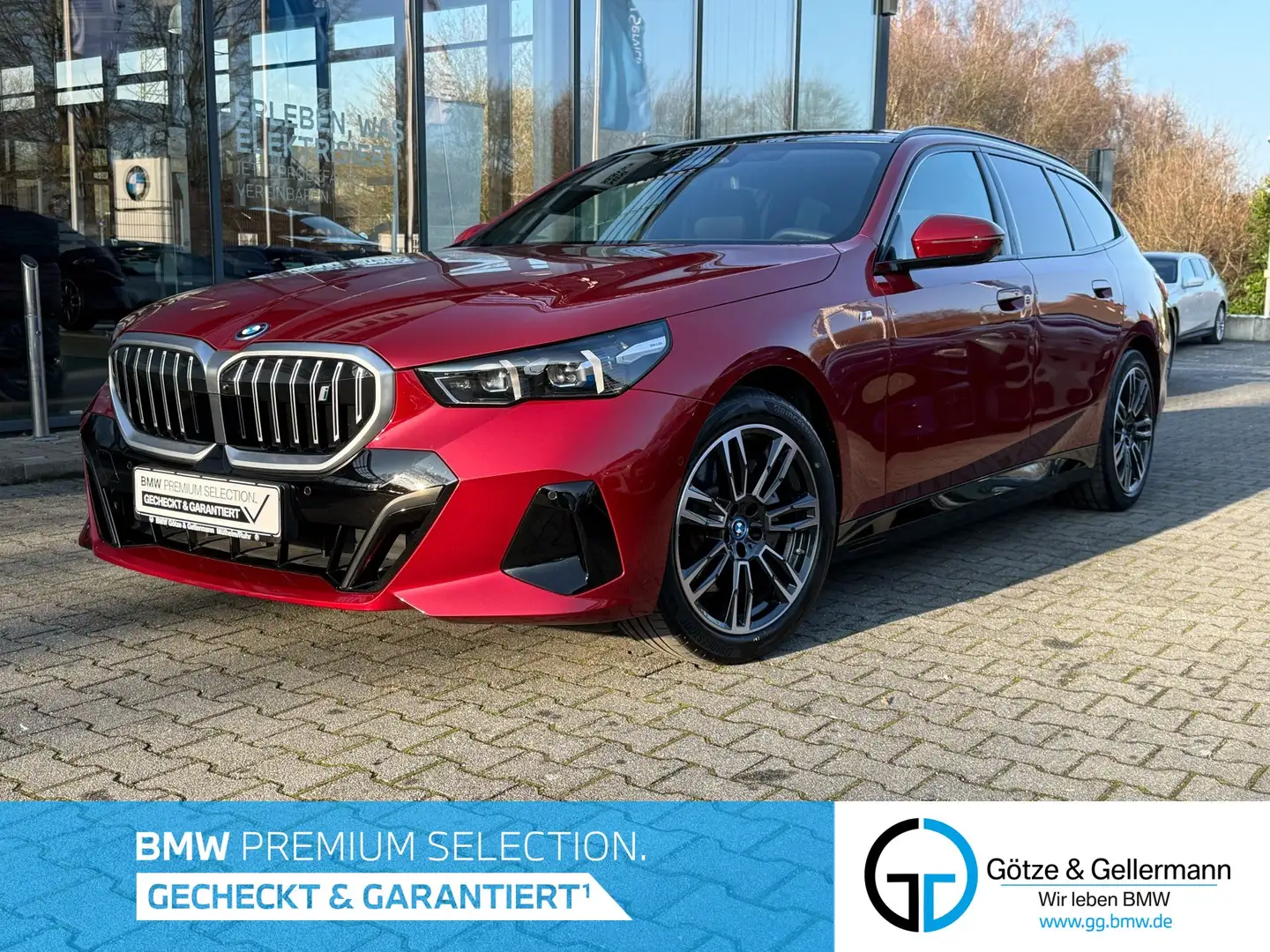 BMW i5 eDrive40 Touring M Sport //Leas.ab EUR599,-inkl. Rot - 1