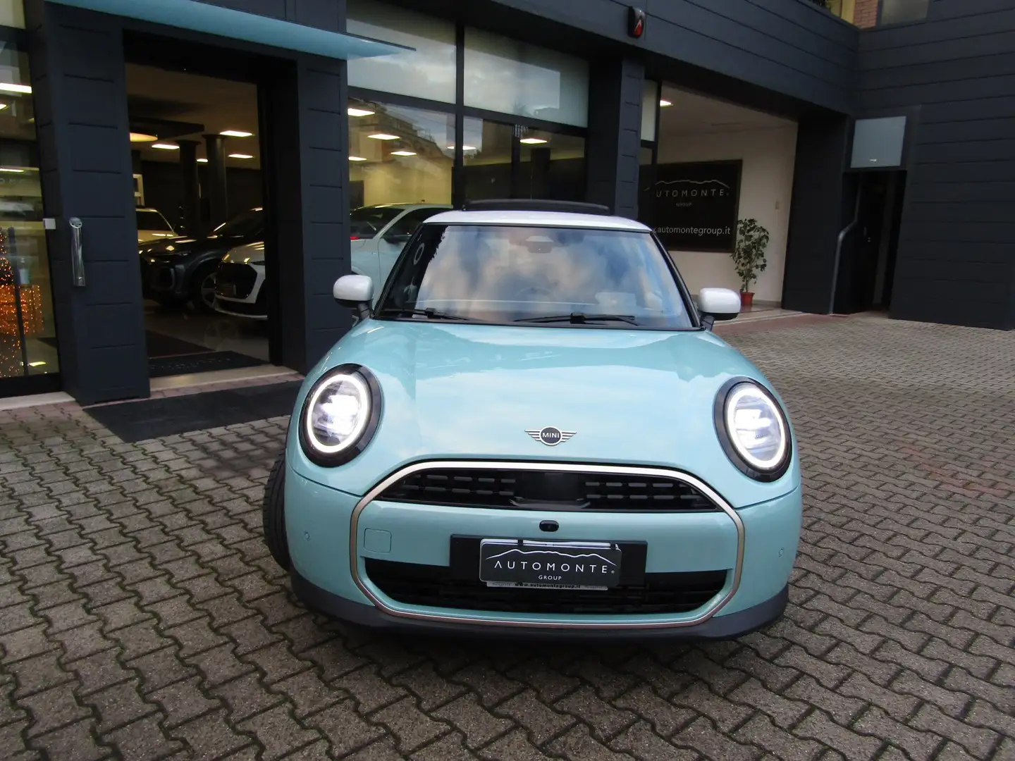 MINI Cooper 1.5 C FAVOURED 3 PORTE AUTO,CERCHI 18,TETTO,HUD Verde - 2