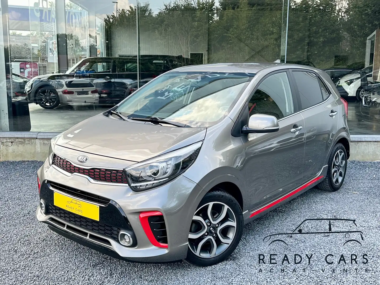 Kia Picanto *1.0*GT-LINE*CARPLAY*CUIR*CAMERA*GARANTIE* Grijs - 1