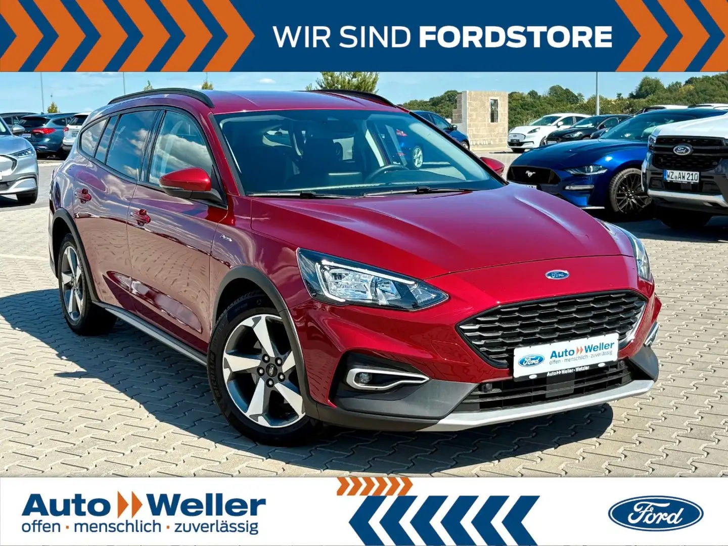 Ford Focus Turnier Active 2.0 EcoBlue B&O LED ACC Rot - 1