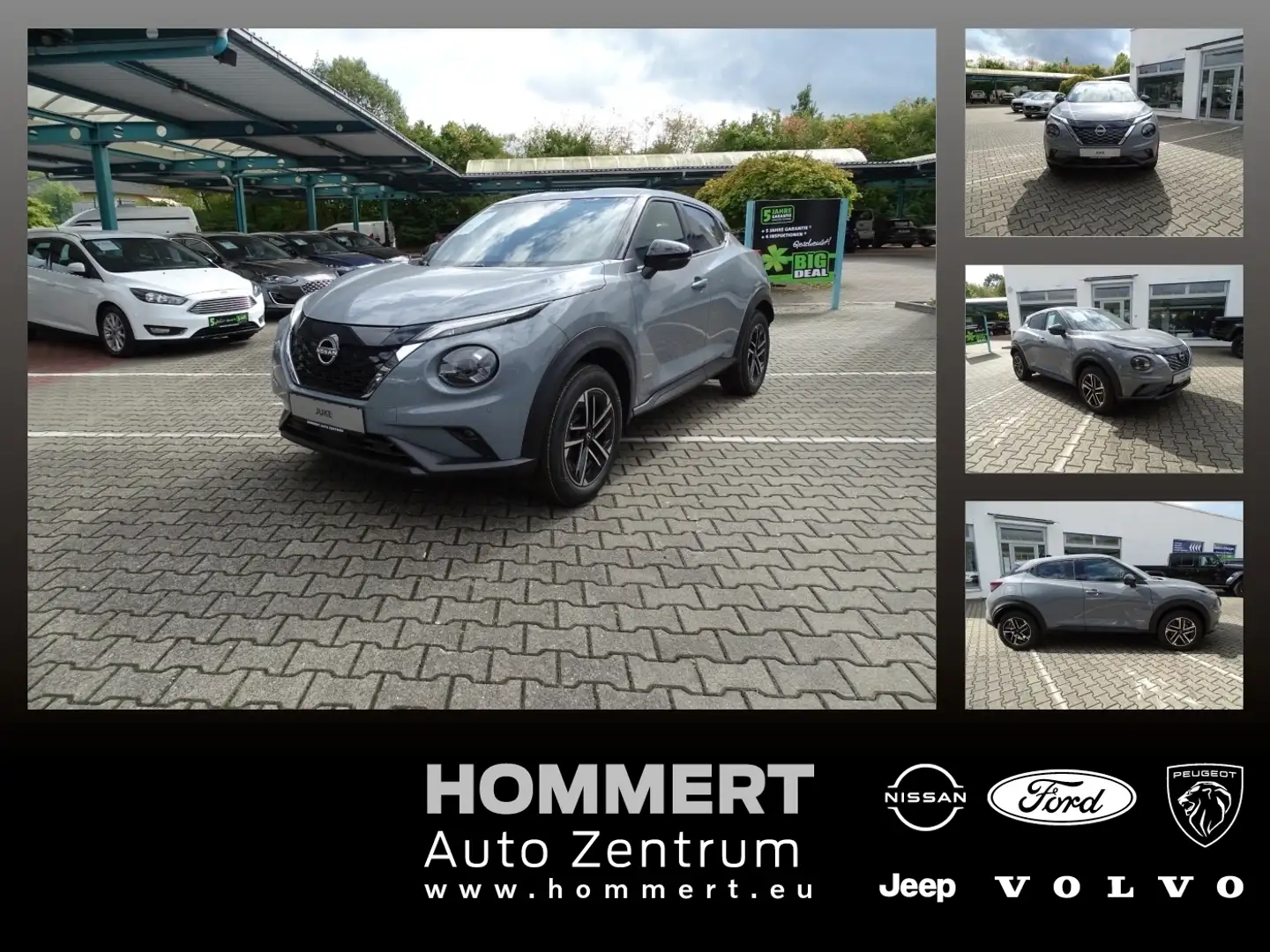 Nissan Juke 1.6 Hybrid (Euro-6d) N-Connecta FLA SpurH Сірий - 1