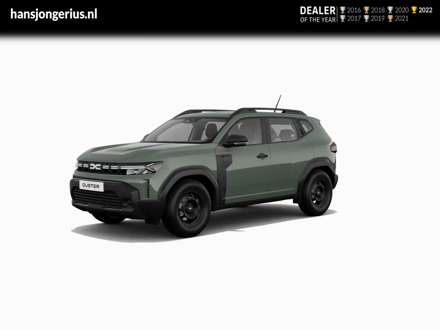 Dacia Duster TCe 100 ECO-G 6MT Essential Groen - 1