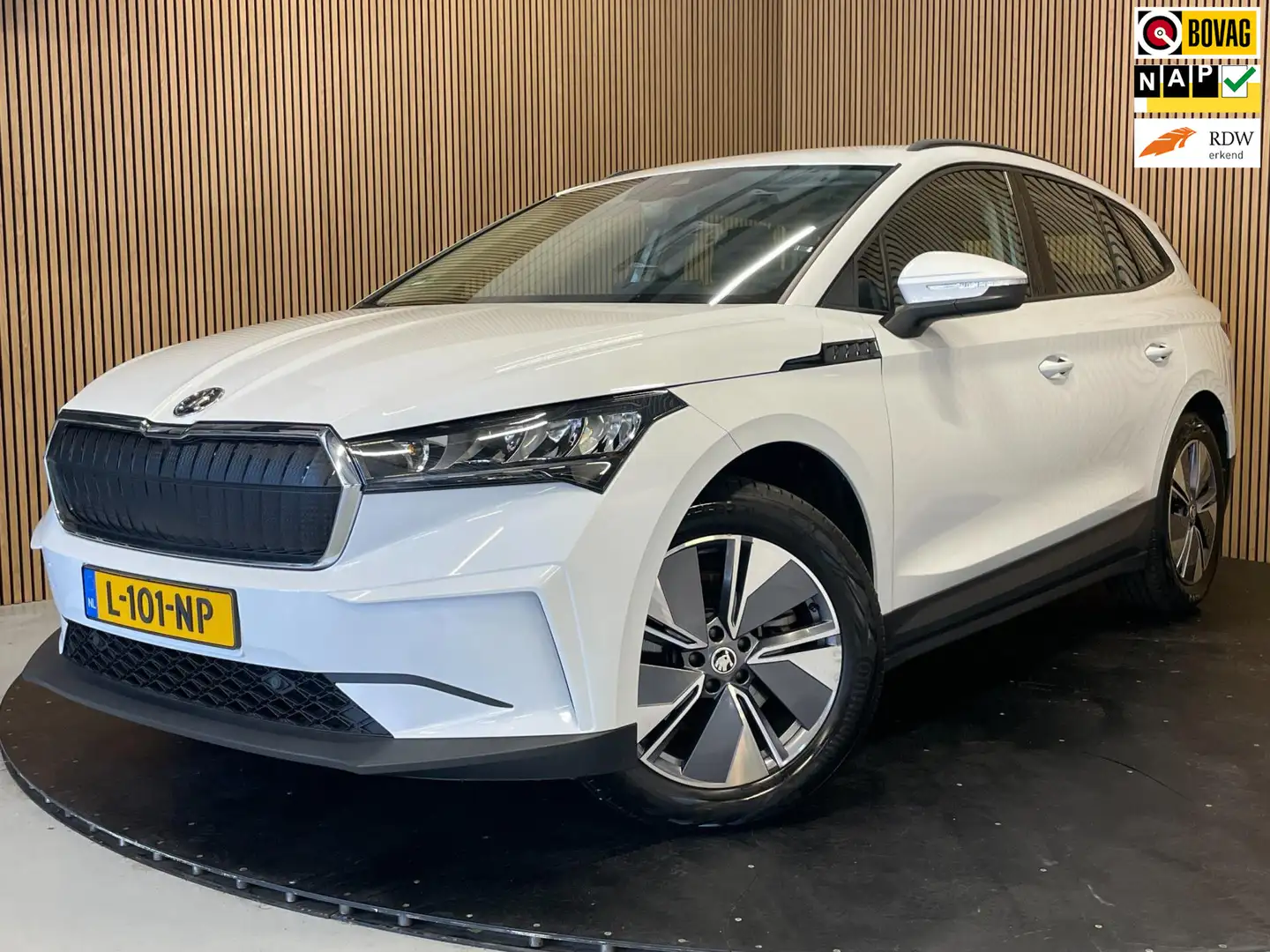 Skoda Enyaq iV 60|APPLE CARPLAY|ANDROID AUTO|NAVIGATIE|ACC|CLI Wit - 1