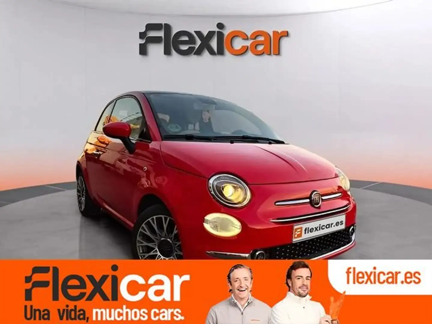 Fiat 500 1.2 Lounge Blanc - 1