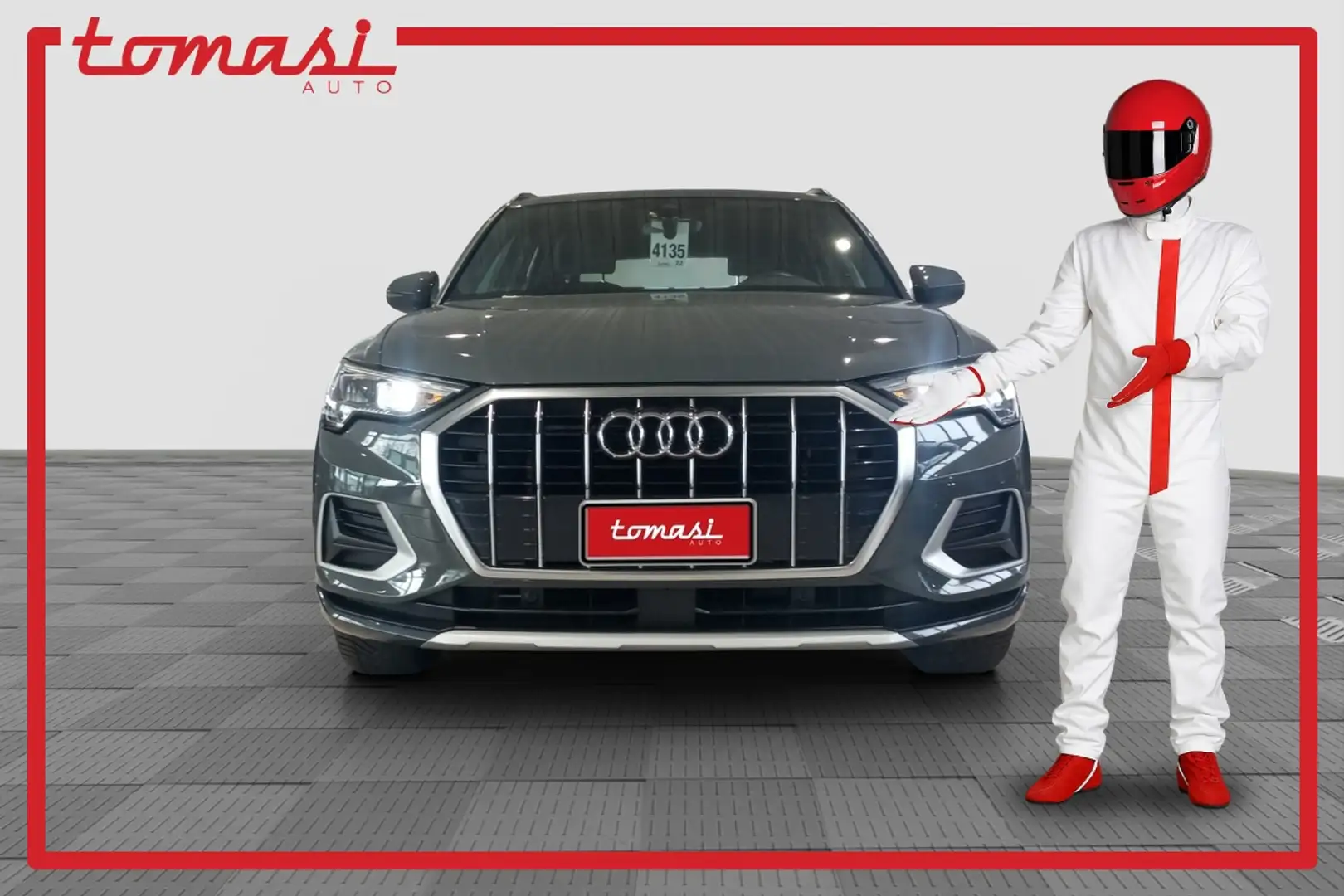 Audi Q3 35 TDI S tronic Business Advanced SEDILI ANT ELETT Grau - 1