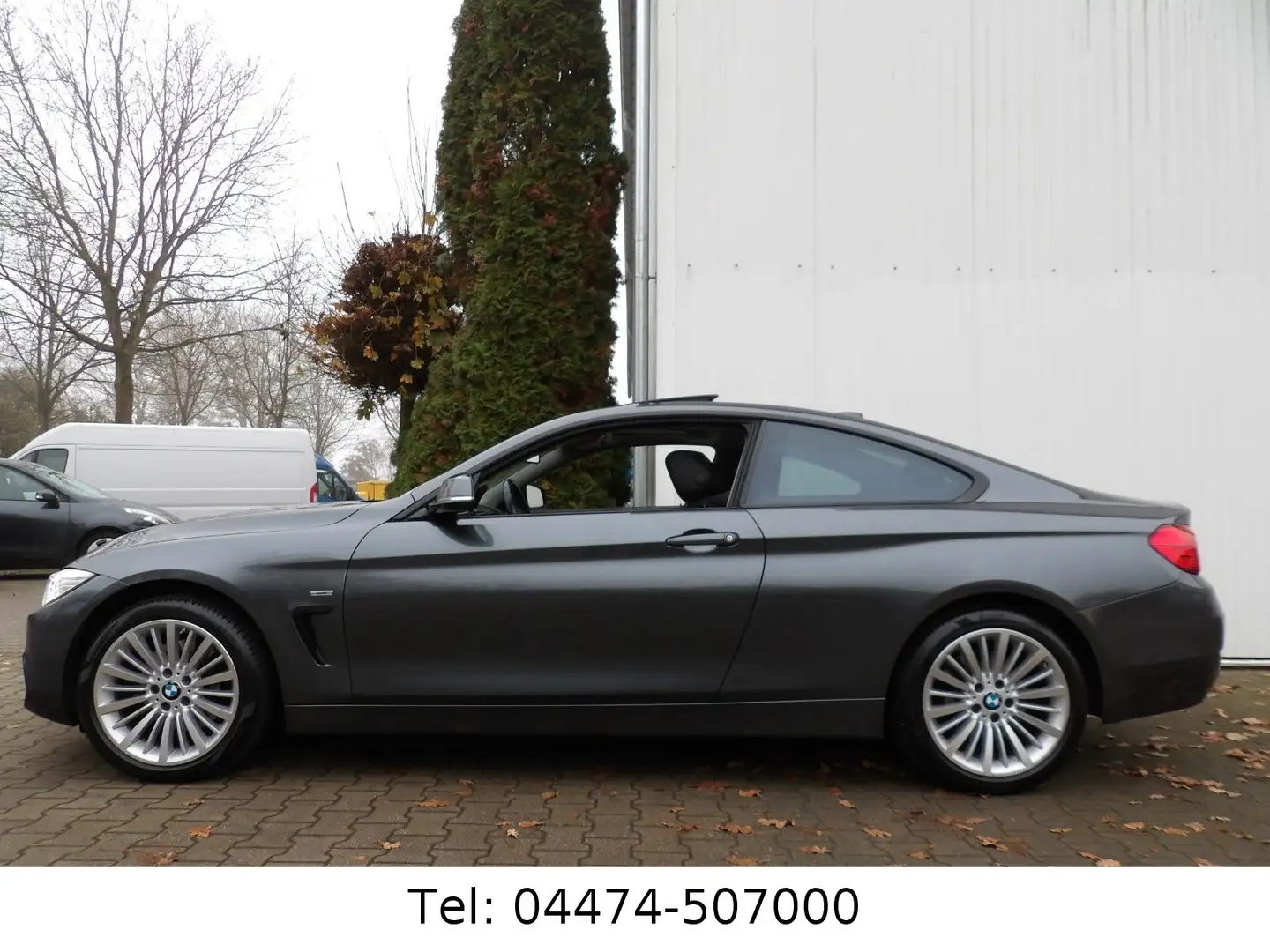 BMW 430 d Coupe xDrive Schiebedach AHK-schwenkb. Grau - 2