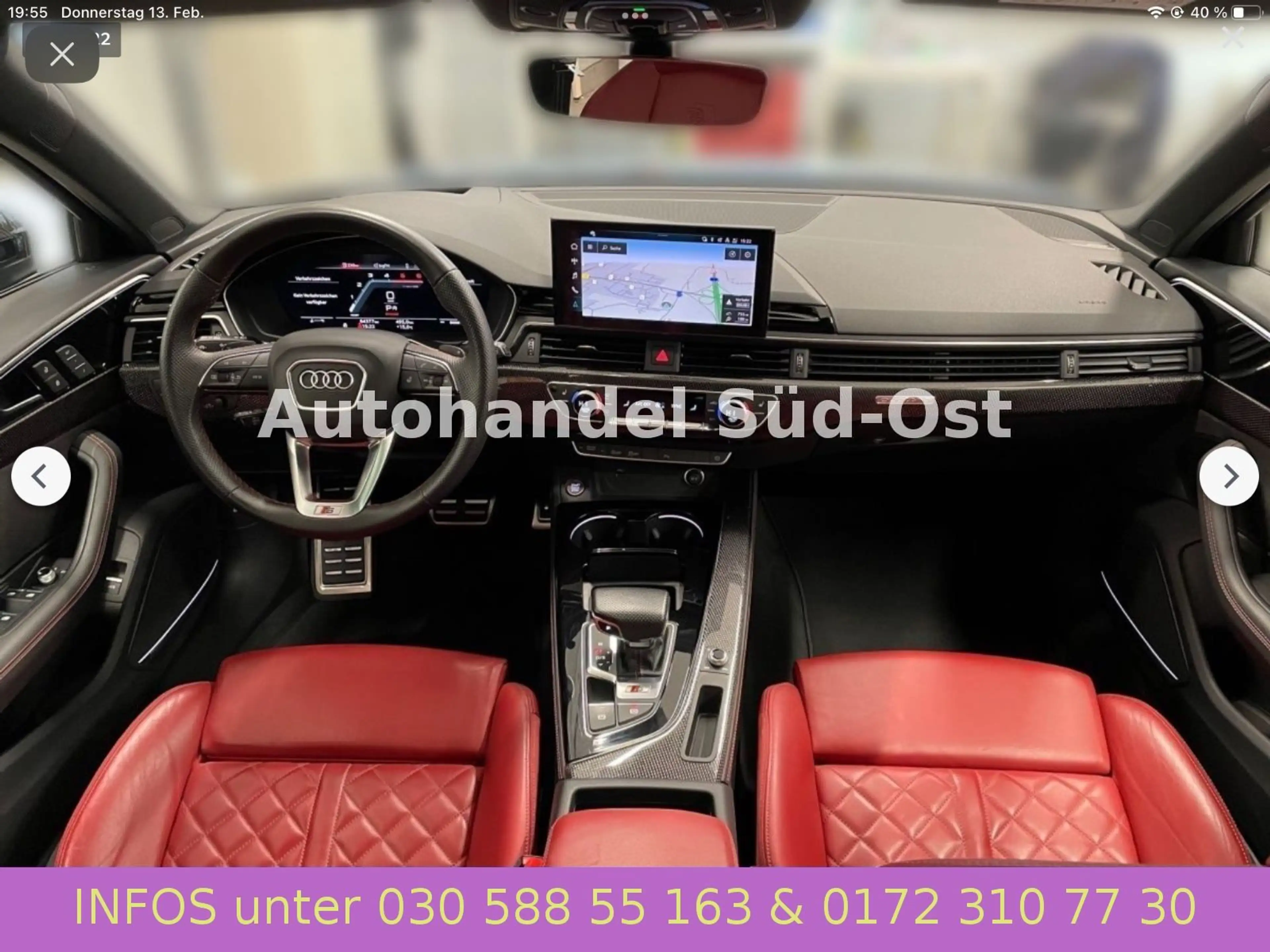Audi S4 Avant HeadUP CarbonPanoACC Audi Excl Kemora19 — photo 13