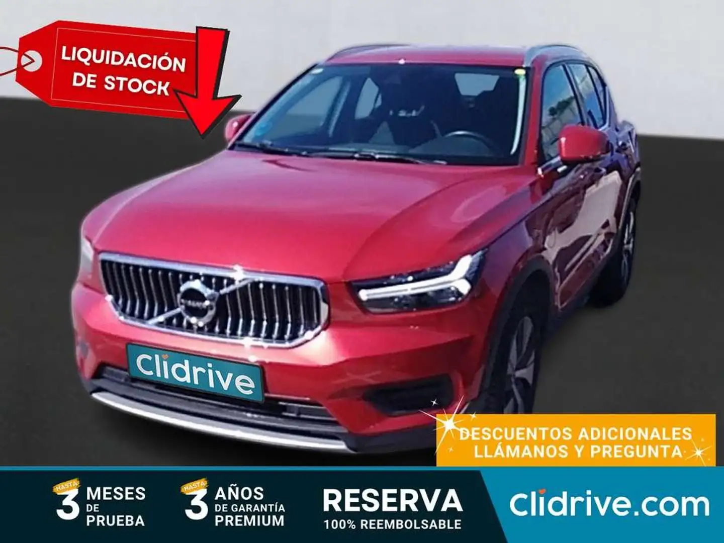Volvo XC40 1.5 T5 Twin Recharge Inscription Ex Auto Rojo - 1