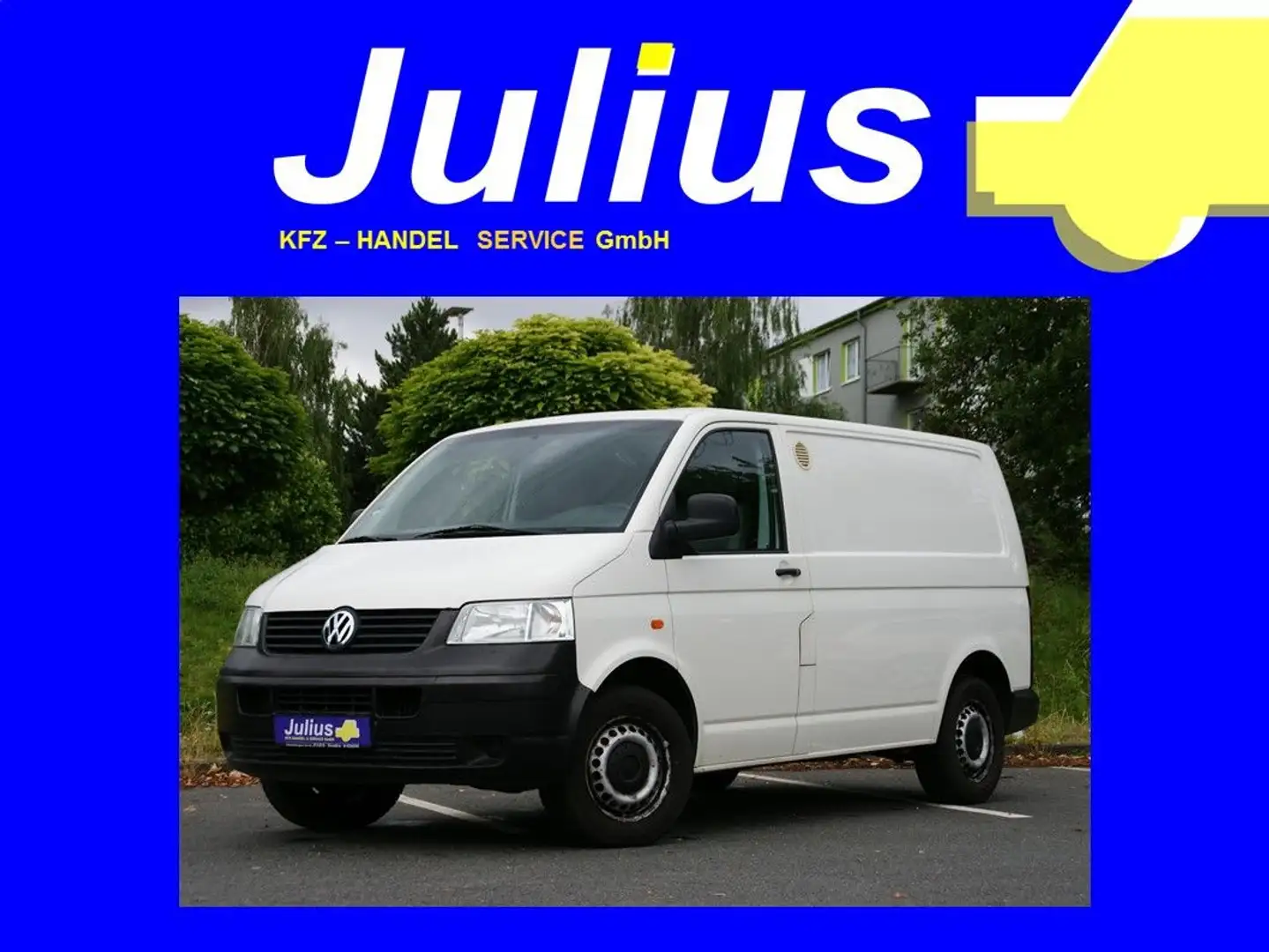 Volkswagen T5 Transporter Kasten 1.9 TDI AHK Gris - 1