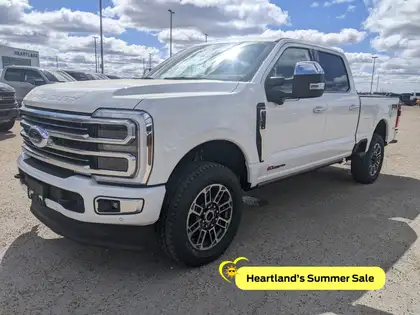 White 2026 Ford F-350 Super Duty Pickup Truck Four-Wheel Drive Automatic