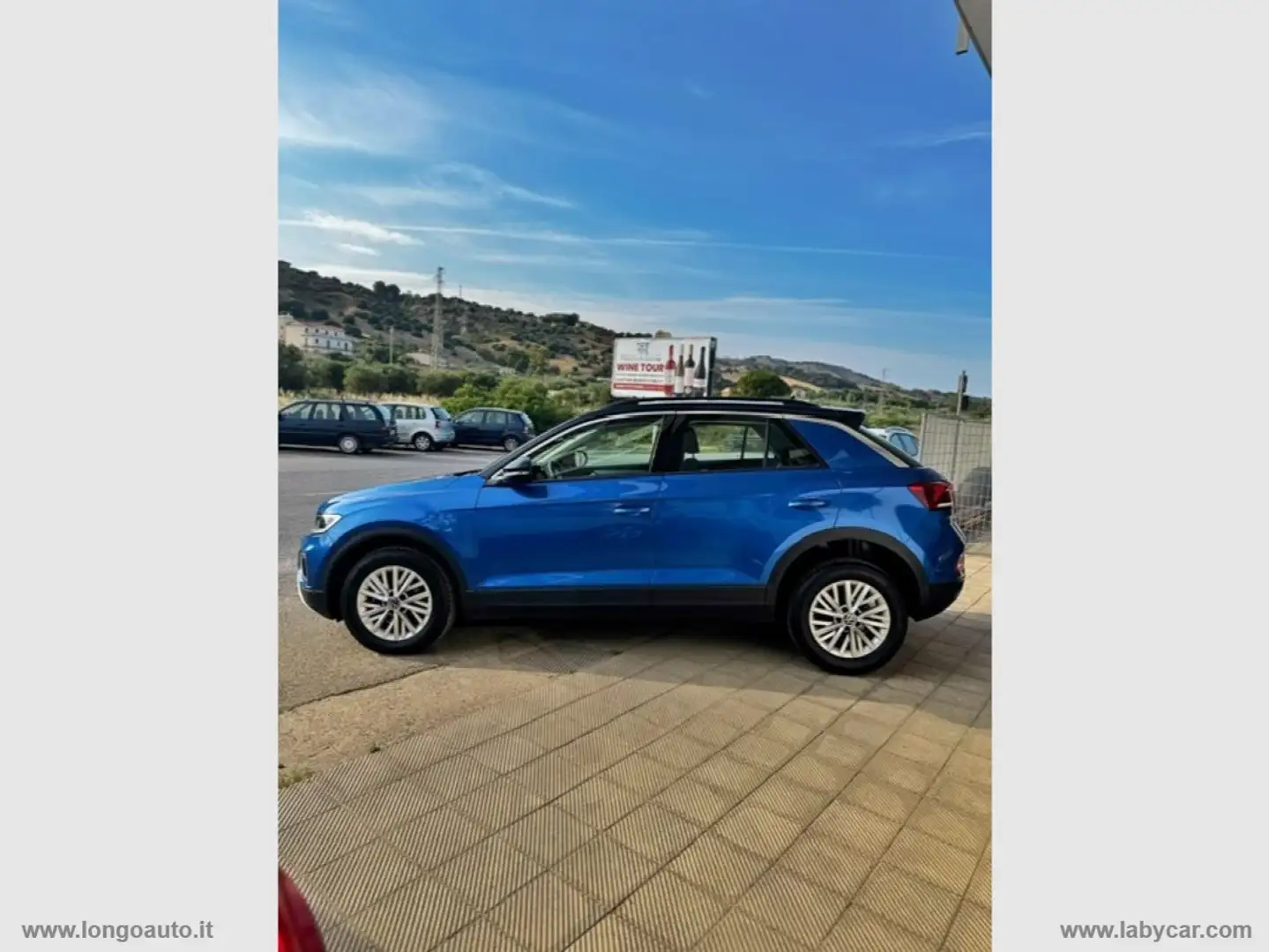 Volkswagen T-Roc 2.0 TDI SCR Life ADATTA NEOPATENTATI Bleu - 2