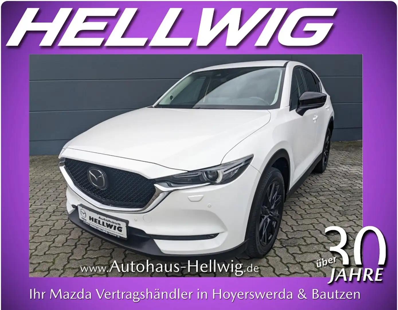 Mazda CX-5 2.2l Homura AWD Bose Matrix-LED 360° Kamera Blanc - 1