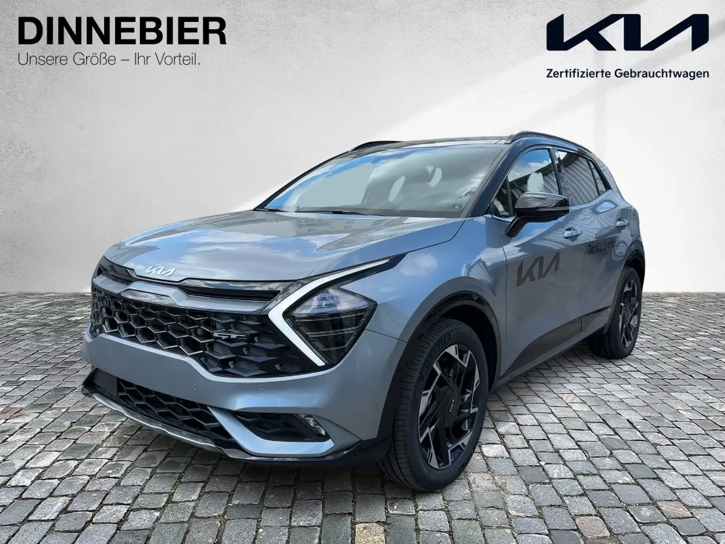 Kia Sportage 1.6T PHEV GT-Line Glasdach+360°+LED Silber - 2