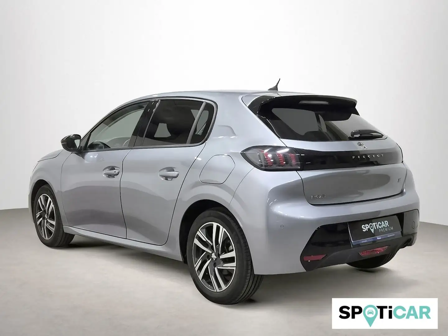 Peugeot 208 1.2 Puretech S&S Allure 100 Gris - 2