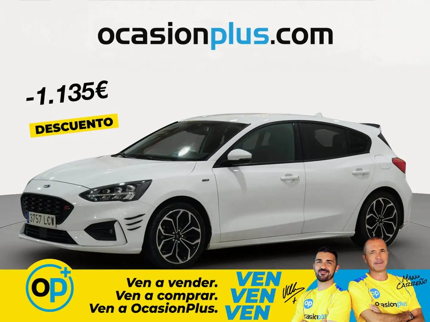 Ford Focus 1.0 Ecoboost ST Line X 125 Blanco - 1