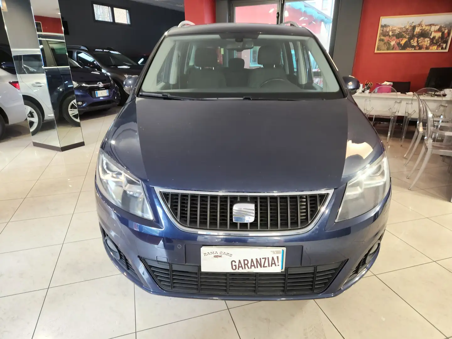 SEAT Alhambra 2.0 tdi cr Style dsg Blu/Azzurro - 2
