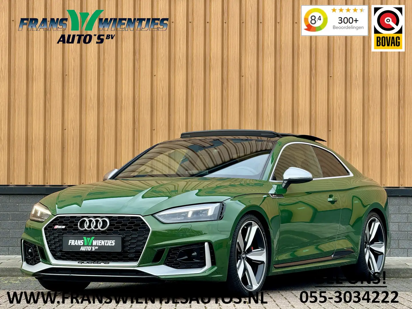 Audi RS5 A5 Coupé 2.9 TFSI quattro Pro Line Plus | 451 PK! Grün - 1