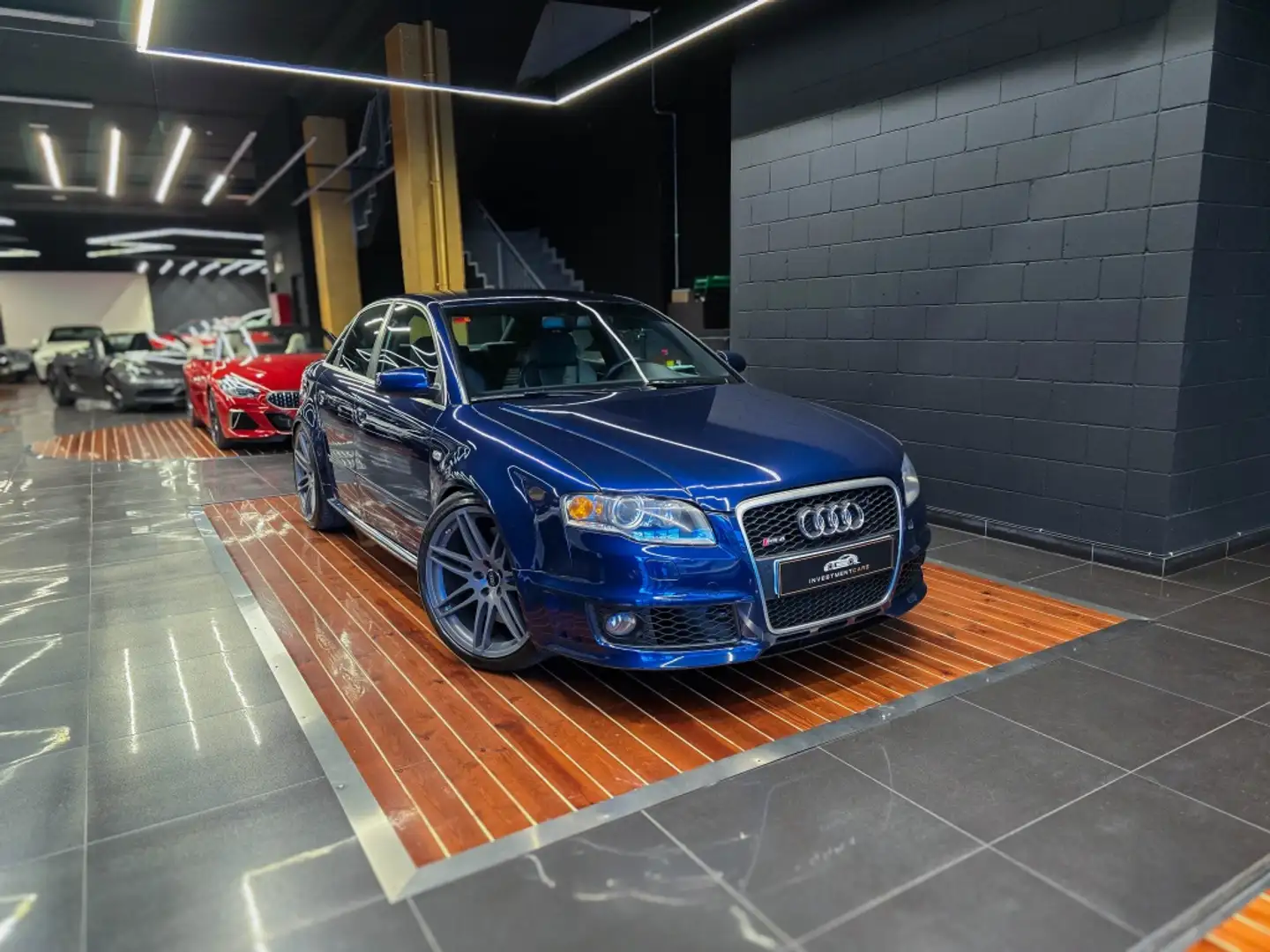 Audi RS4 4.2 V8 FSI quattro Синій - 1