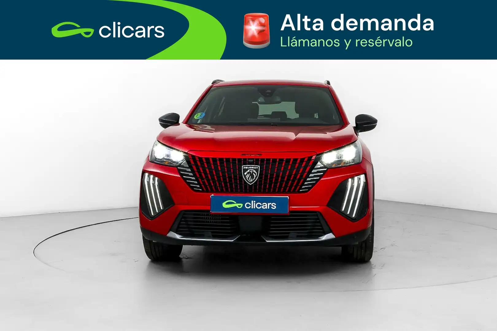 Peugeot 2008 Hybrid 136 Allure eDCS6 Rojo - 2