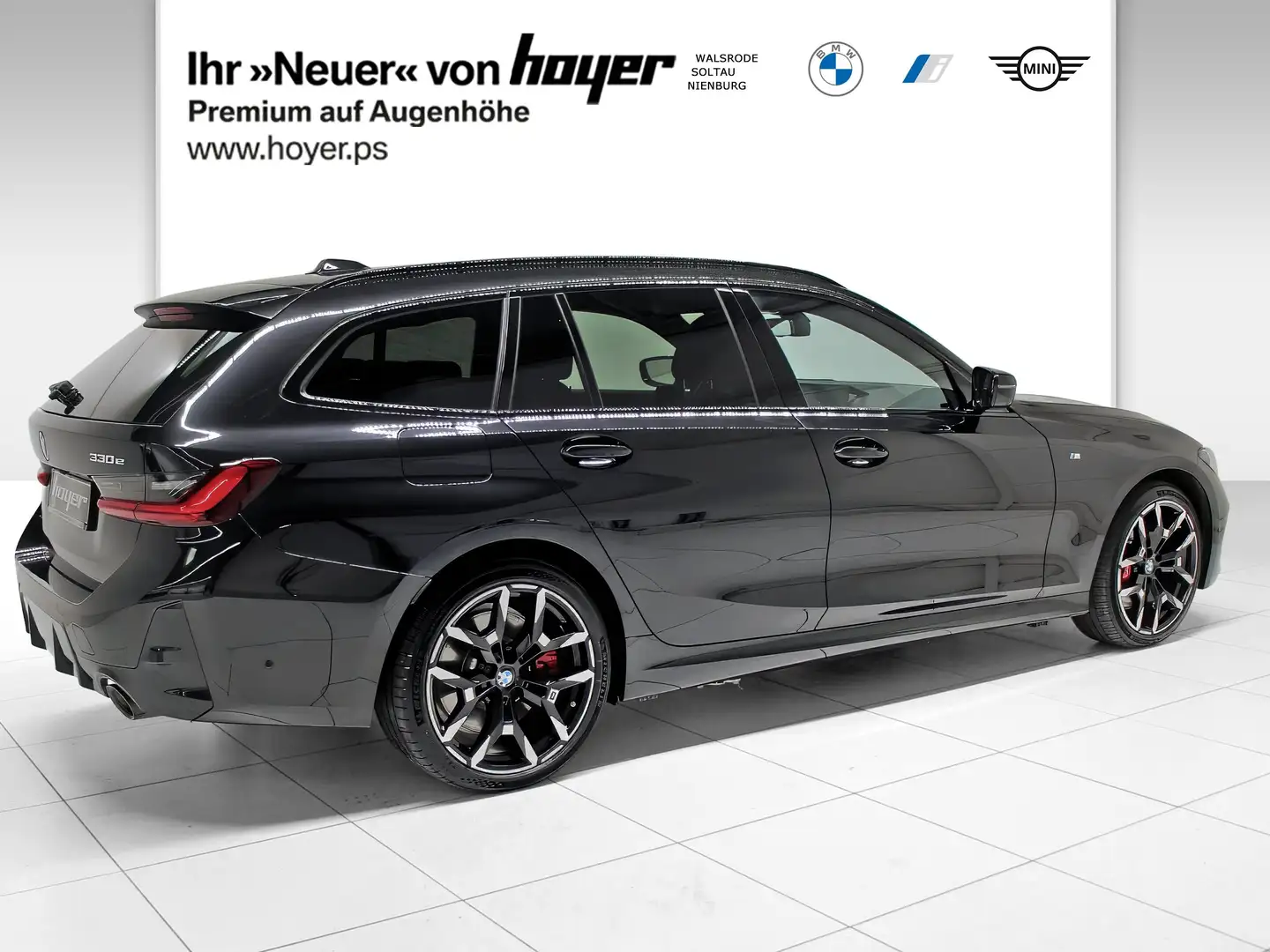BMW 330 e Touring M Sportpaket Head-Up HiFi DAB LED Schwarz - 2