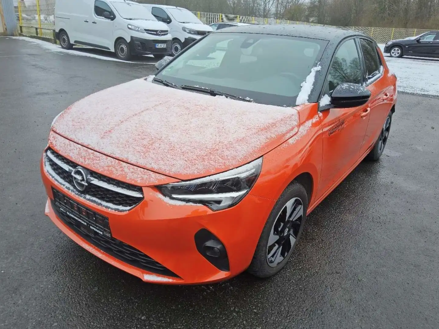 Opel Corsa-e F Edition 7,4 kW Charger SHZ Kamera Naranja - 2