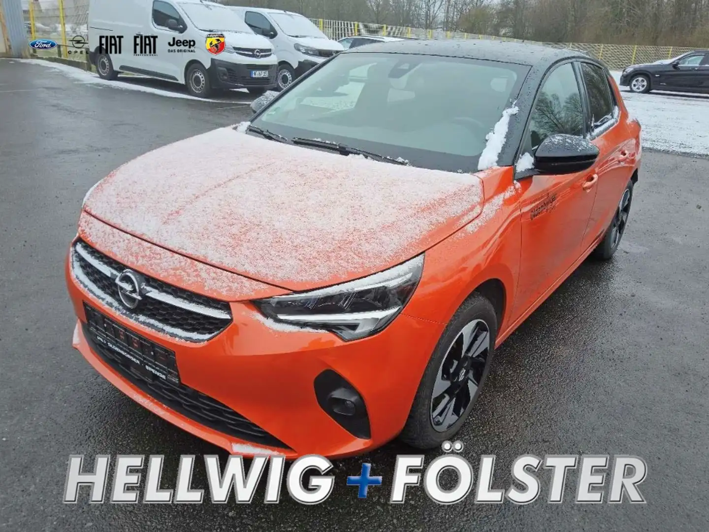 Opel Corsa-e F Edition 7,4 kW Charger SHZ Kamera Naranja - 1