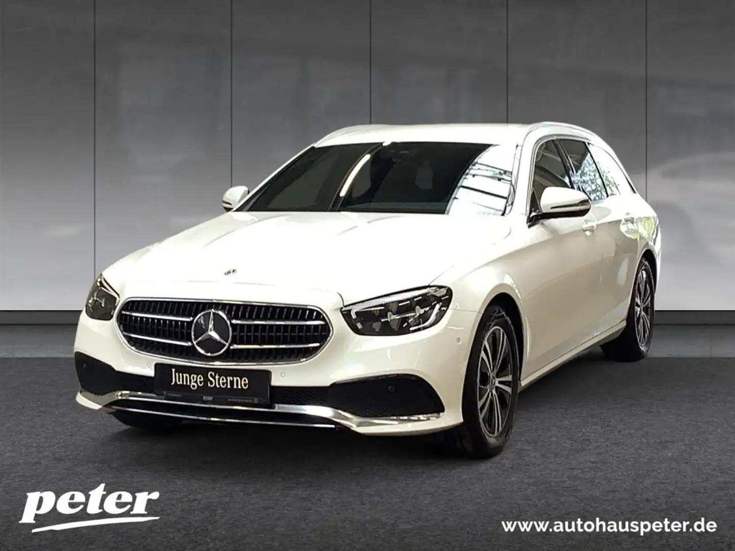 Mercedes-Benz E 200 d T Avantgarde/9G/LED/Kamera/MBUX/DAB/AHK/ Weiß - 1