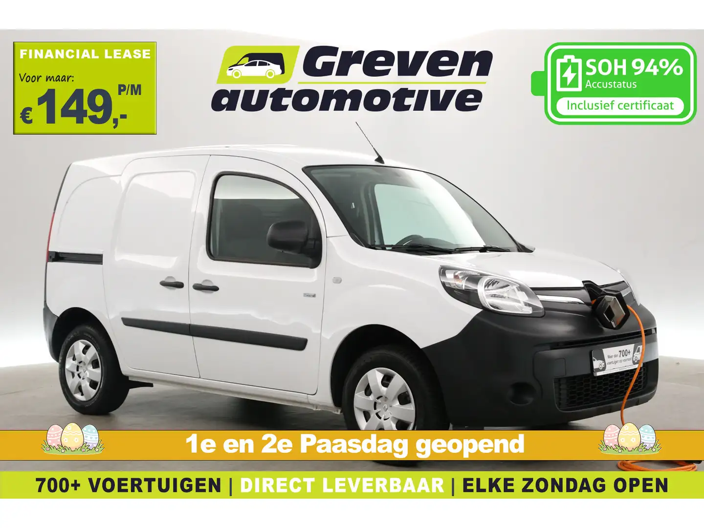 Renault Kangoo Z.E. 33 kWh | SOH 94% | Huur Accu | Airco | Camera | Cr Blanco - 1