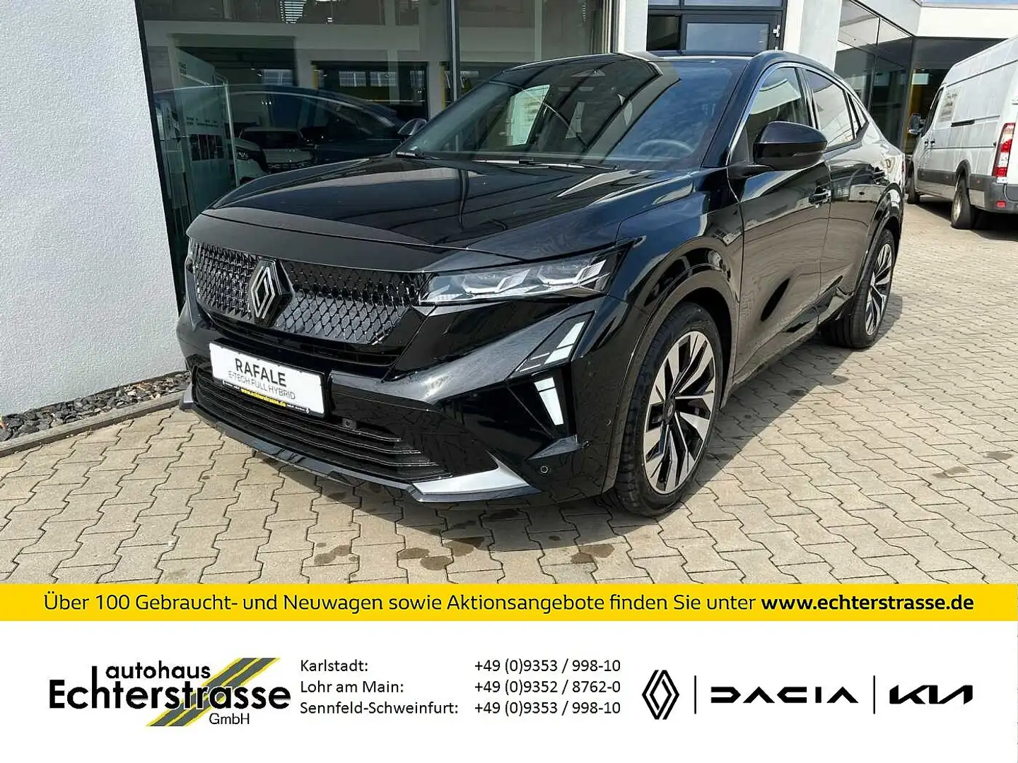 Renault Rafale E-Tech Techno FullHybr. 200 Zwart - 1