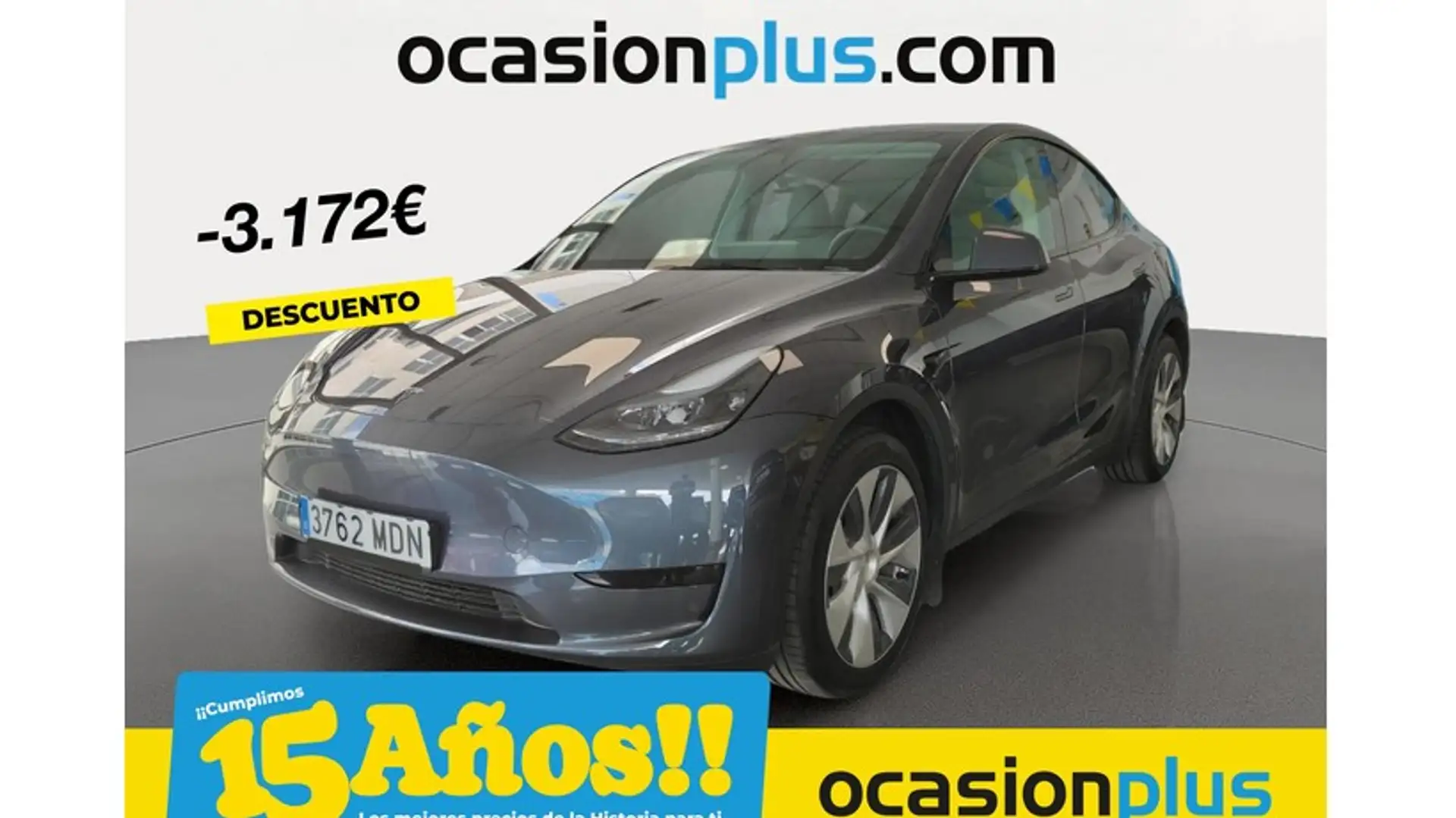 Tesla Model Y Gran Autonomía RWD Gris - 1