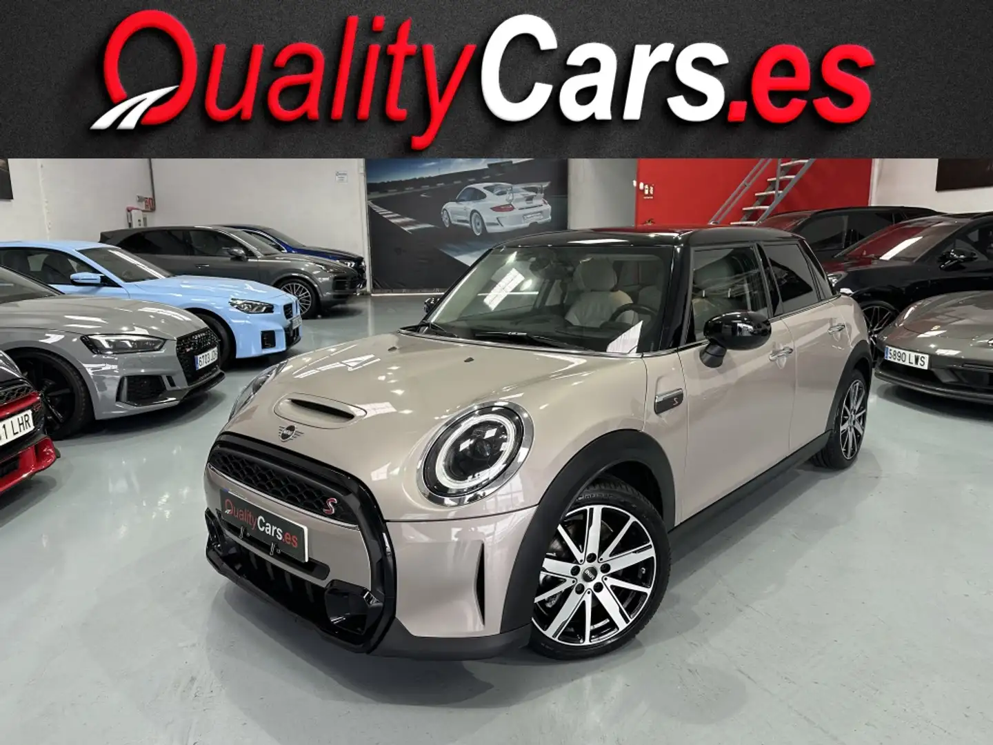 MINI Cooper S Aut. Gris - 1