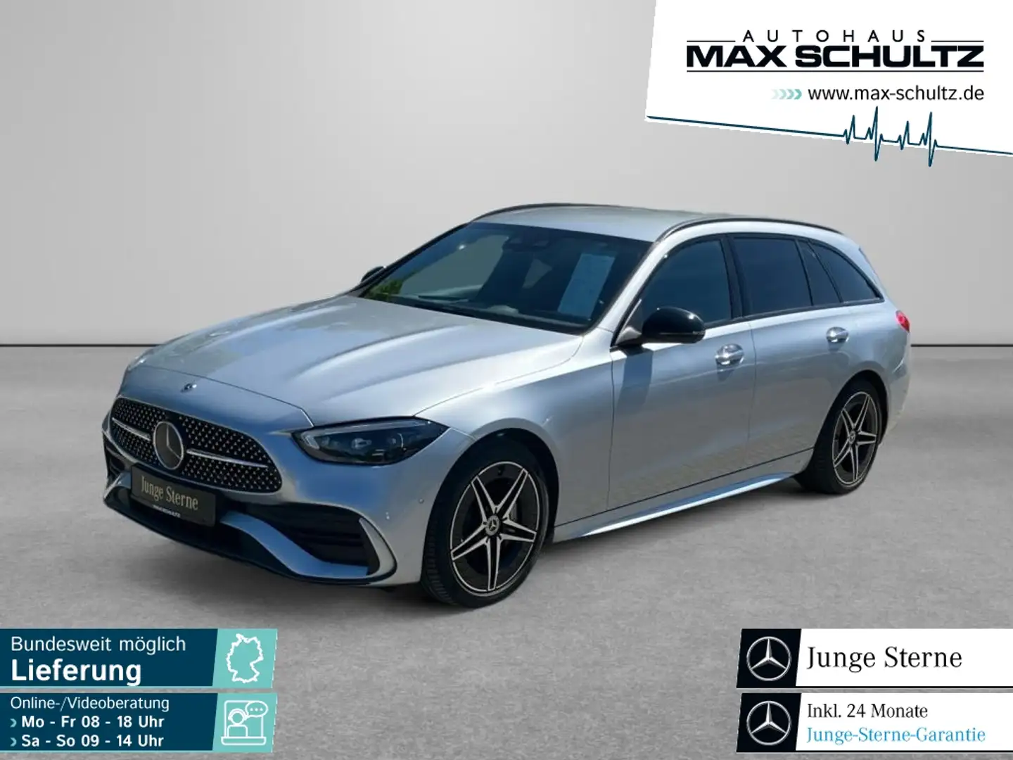 Mercedes-Benz C 220 d T-Modell AMG Line*DIGITAL LIGHT*Kamera Plateado - 1