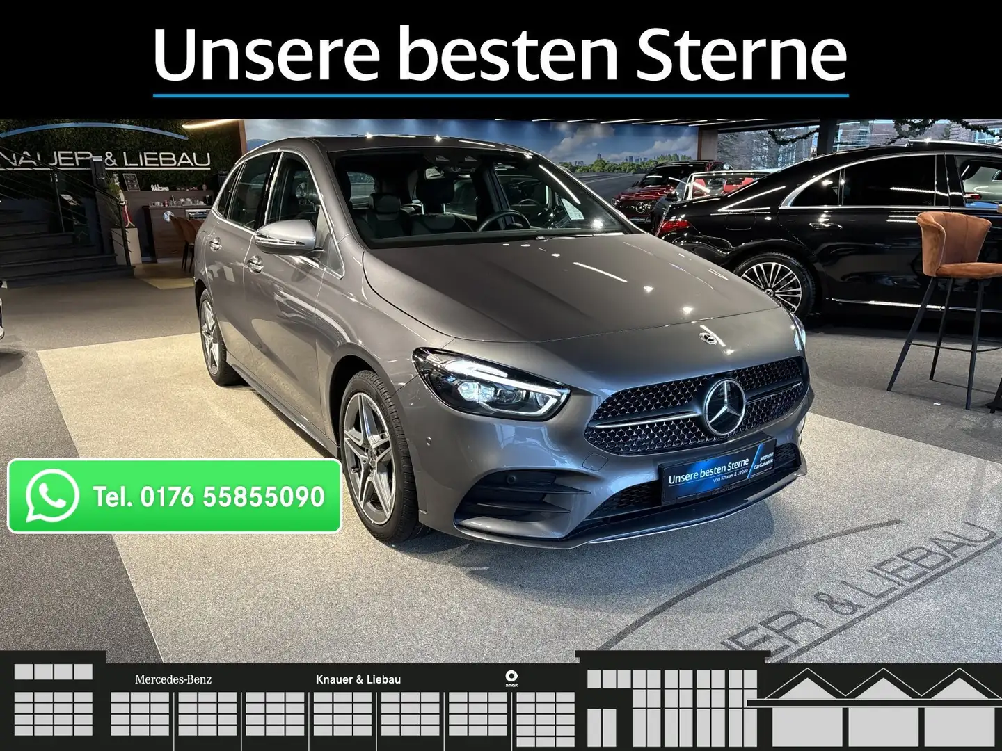 Mercedes-Benz B 250 B 250e AMG-Line Prem*FAP*AHK*Ambiente*Easy-Pack* Gris - 1