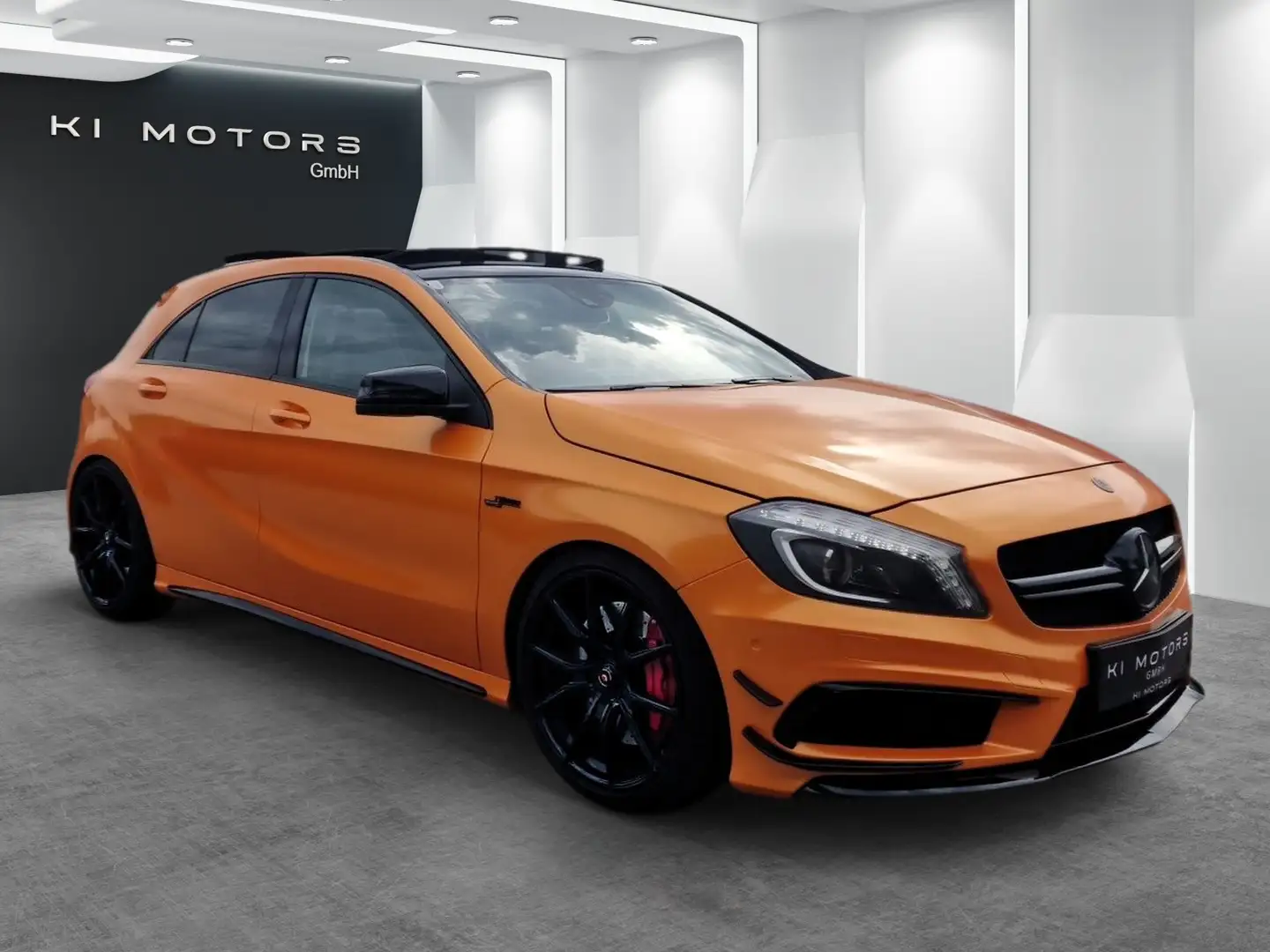 Mercedes-Benz A 45 AMG A45 AMG 4Matic Edition 1 Pano Remus Gewinde Recaro Portocaliu - 2